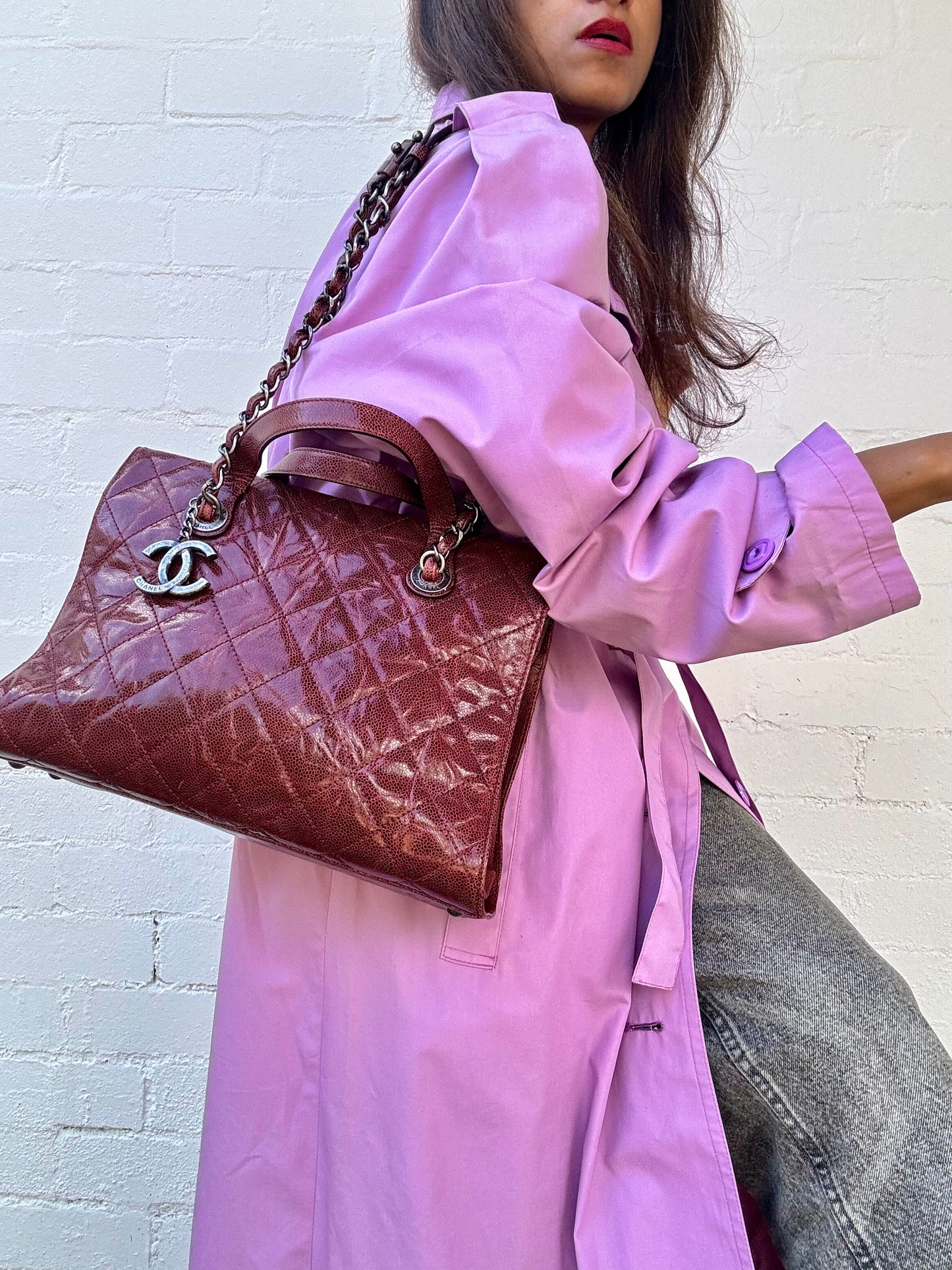 Chanel Paris-Edinburgh CC Crave Tote w/ Authenticity Card (Copy)