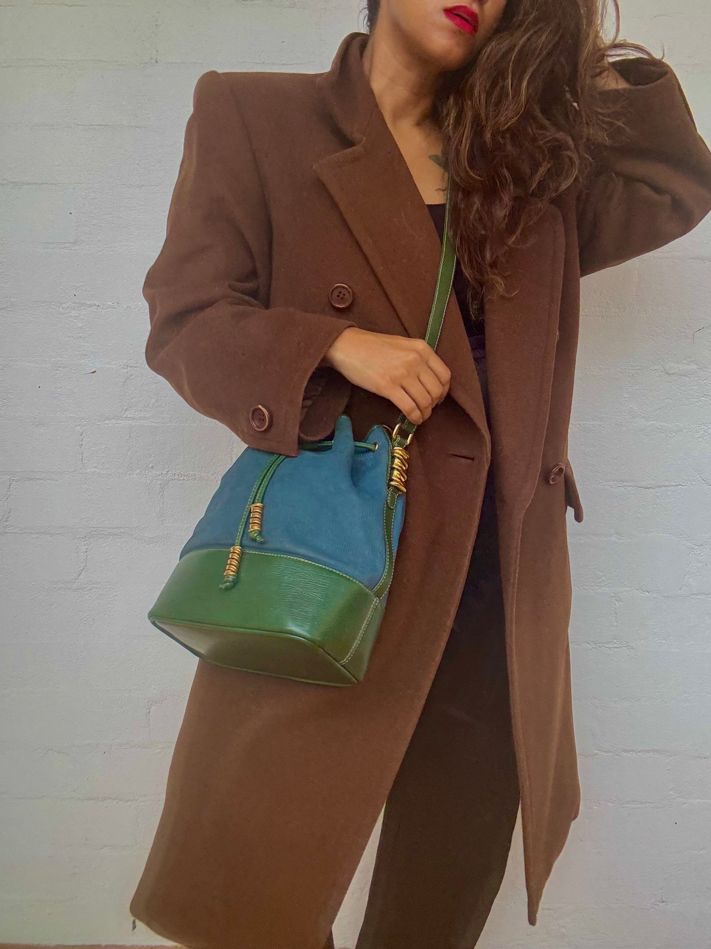 Rare Vintage Loewe Velazquez Bucket Bag