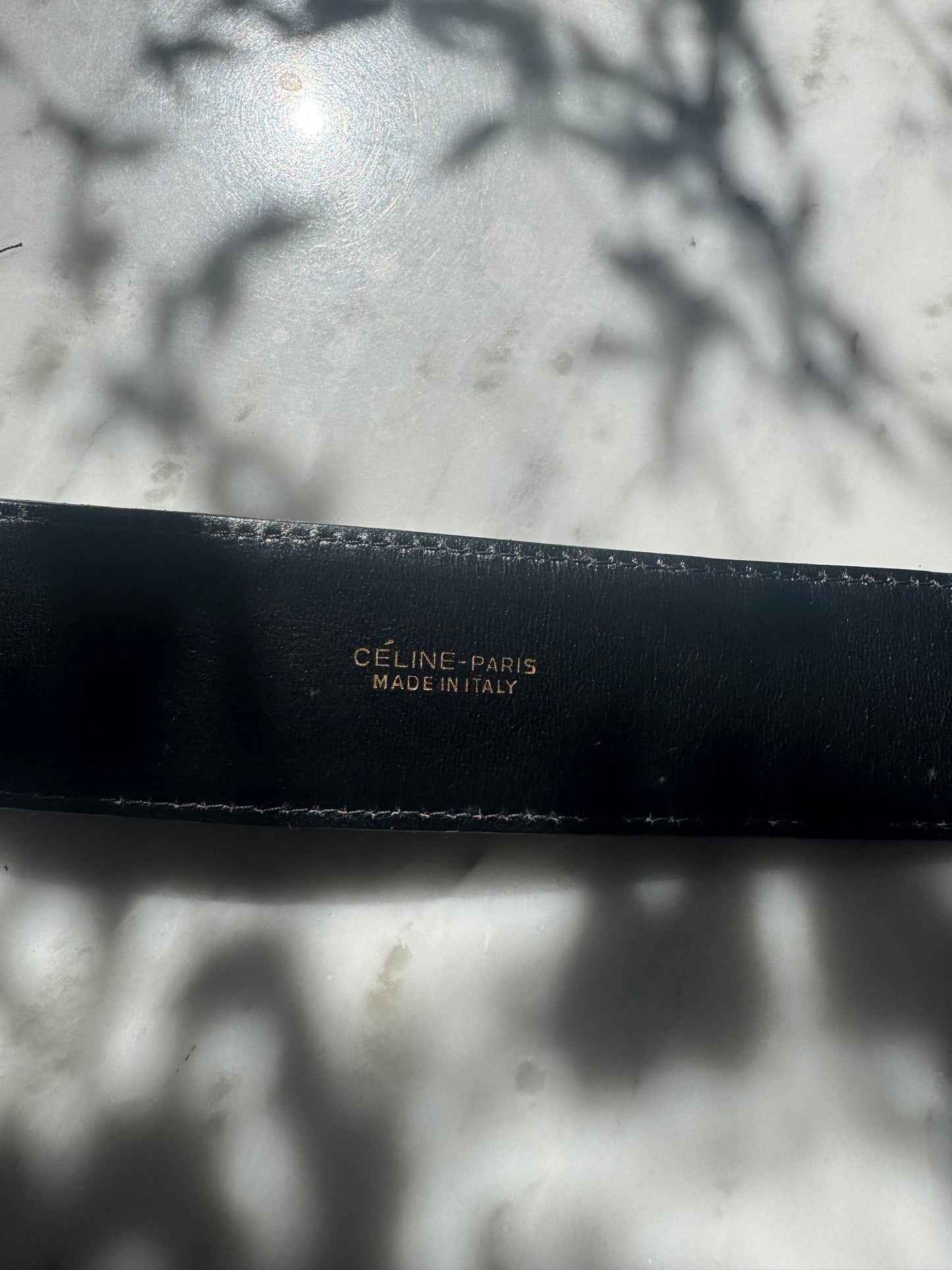 Vintage CELINE Carriage Studded Belt