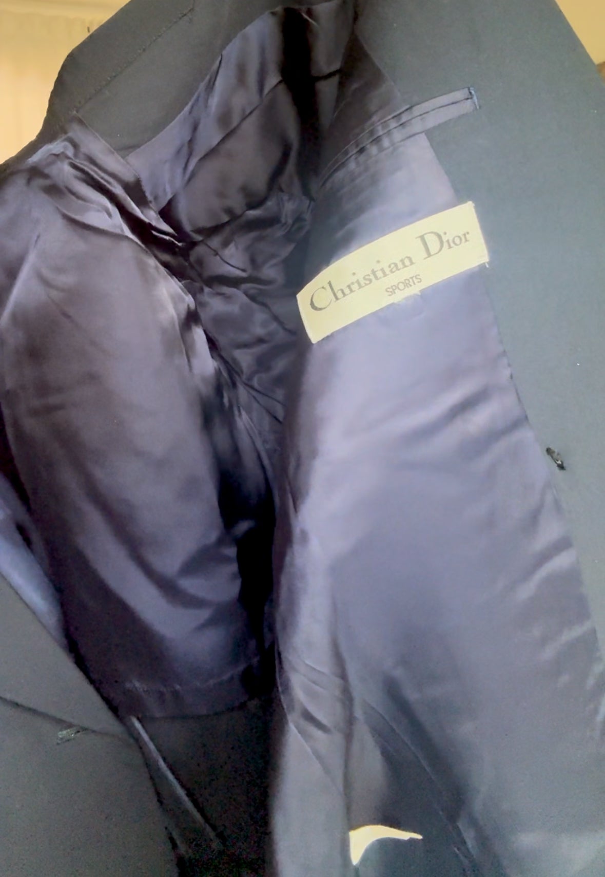 Authentic Dior Navy Blazer