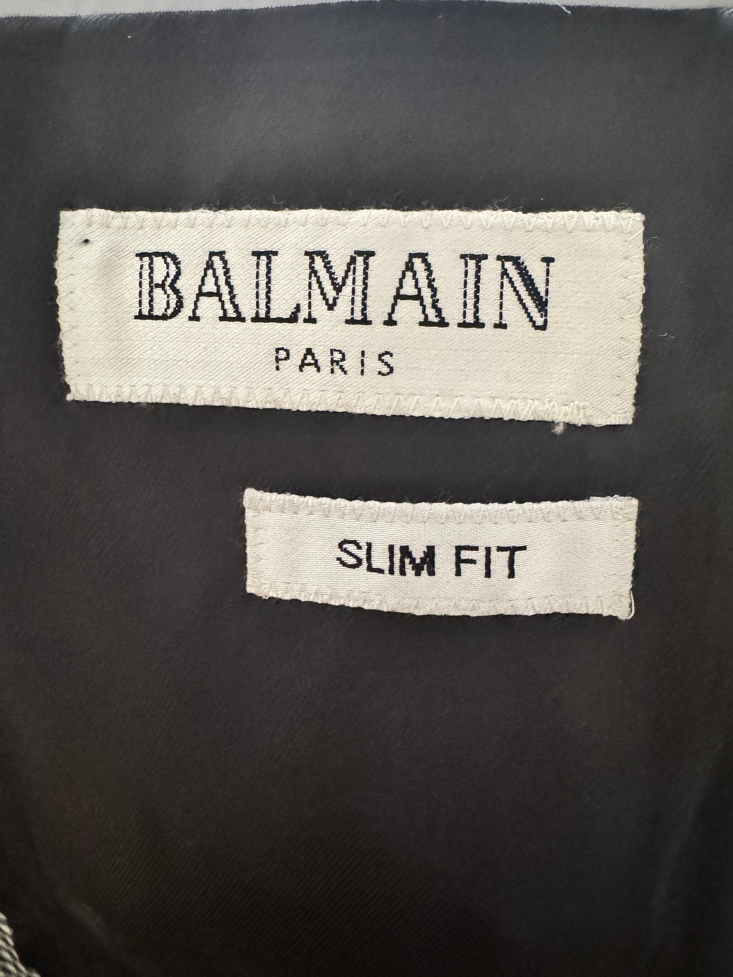Balmain Check Blazer