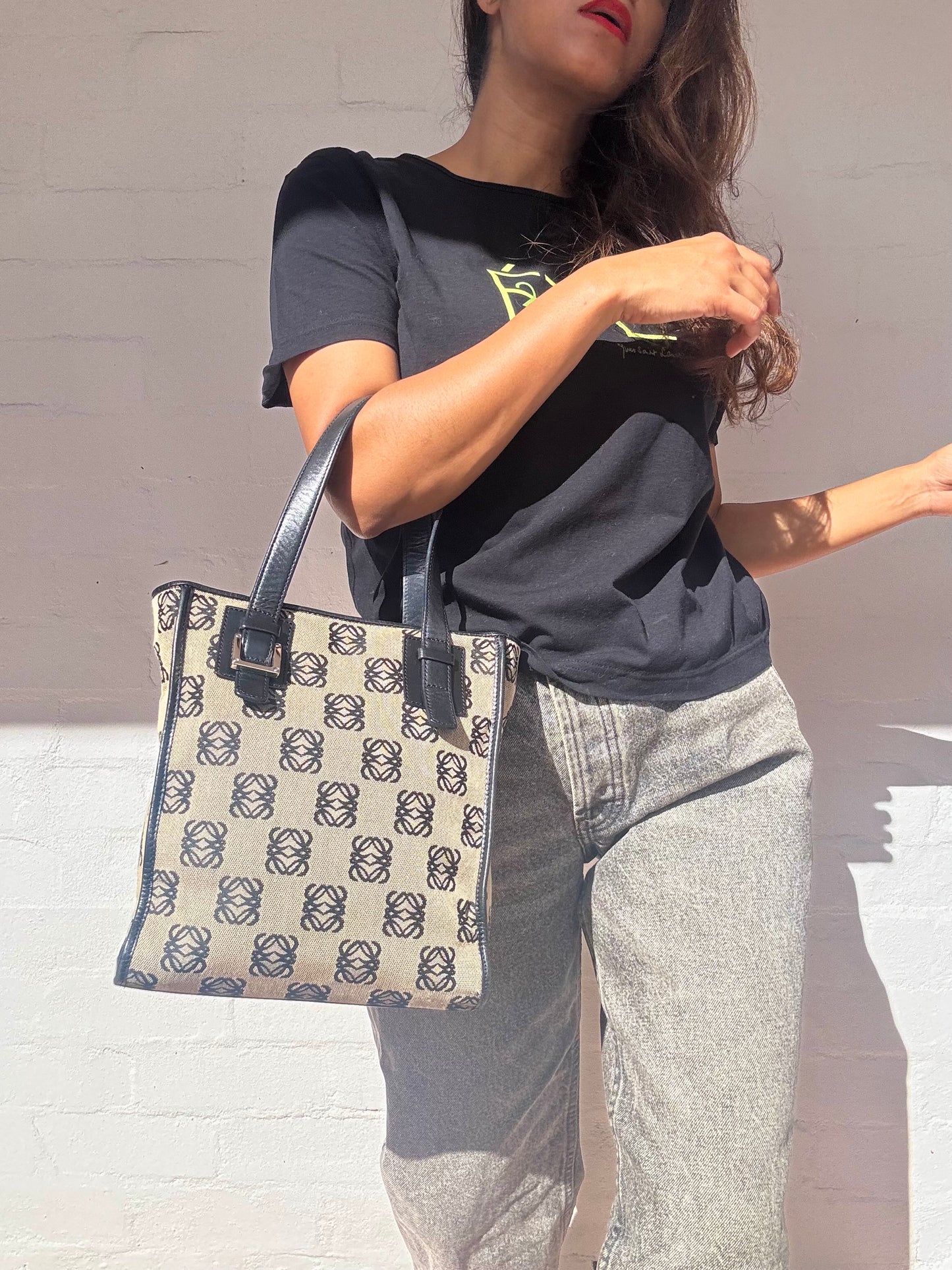 Vintage LOEWE Anagram Handbag
