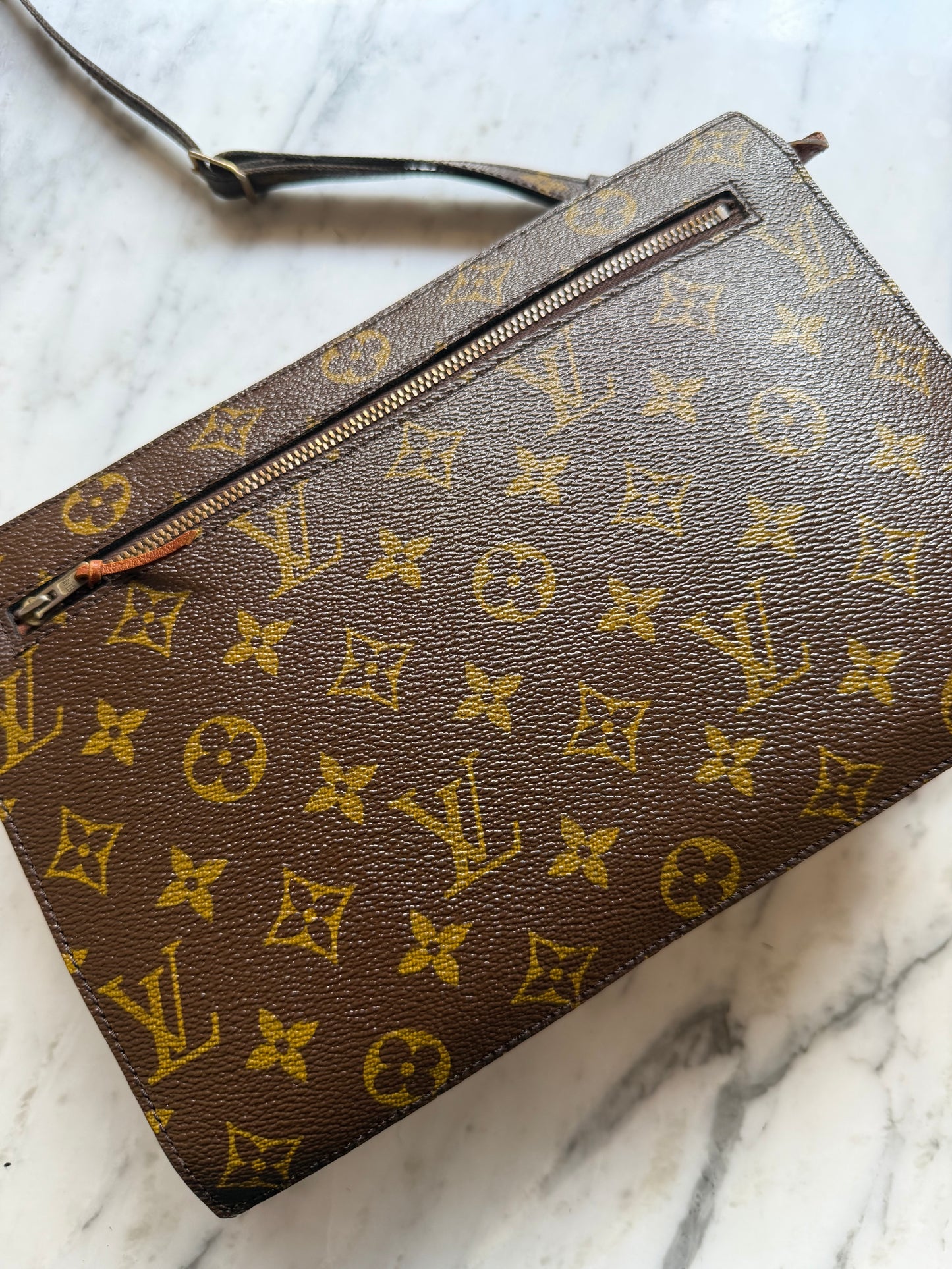 Louis Vuitton Enghien leather handbag