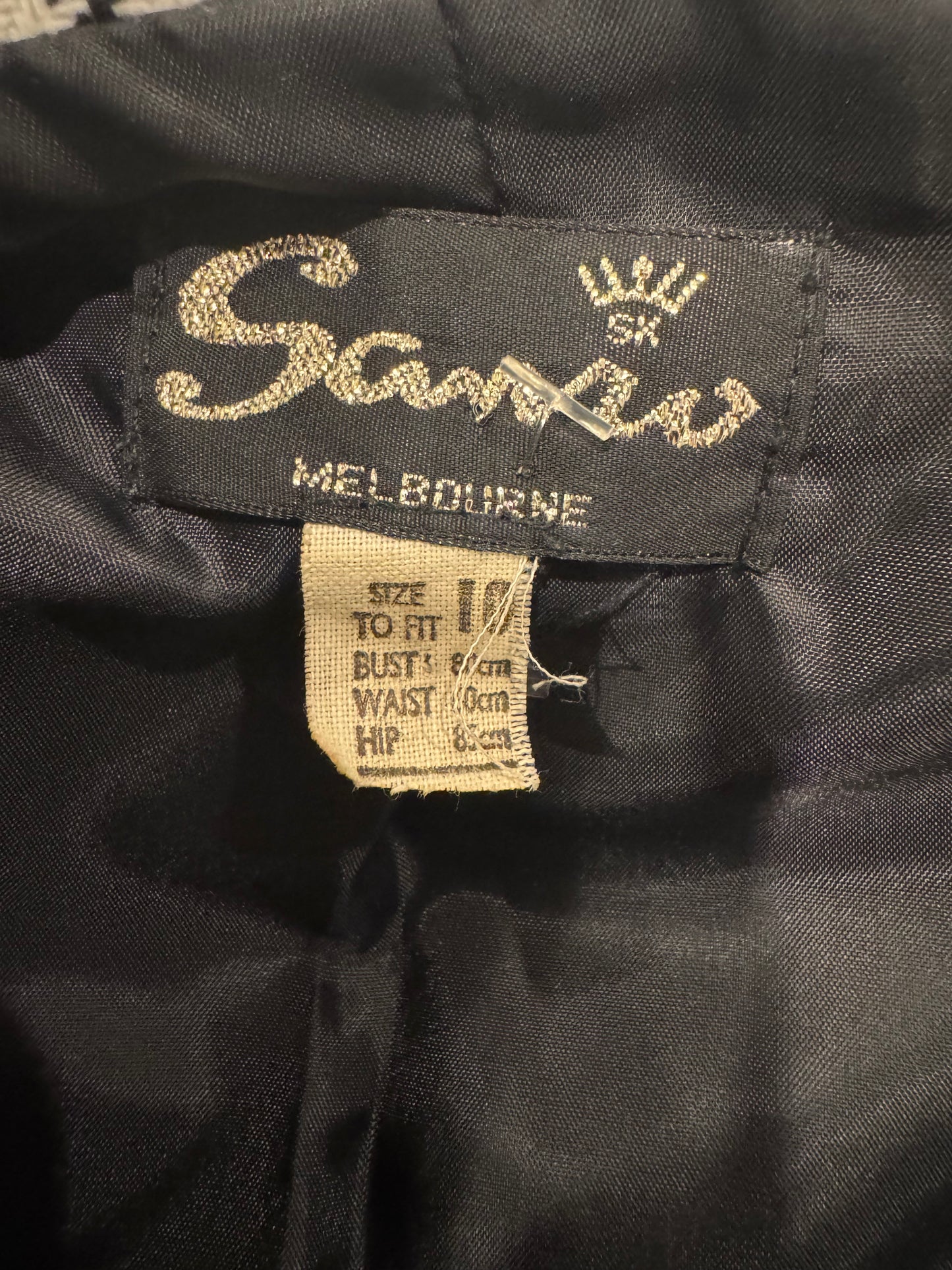 Vintage Houndstooth Blazer