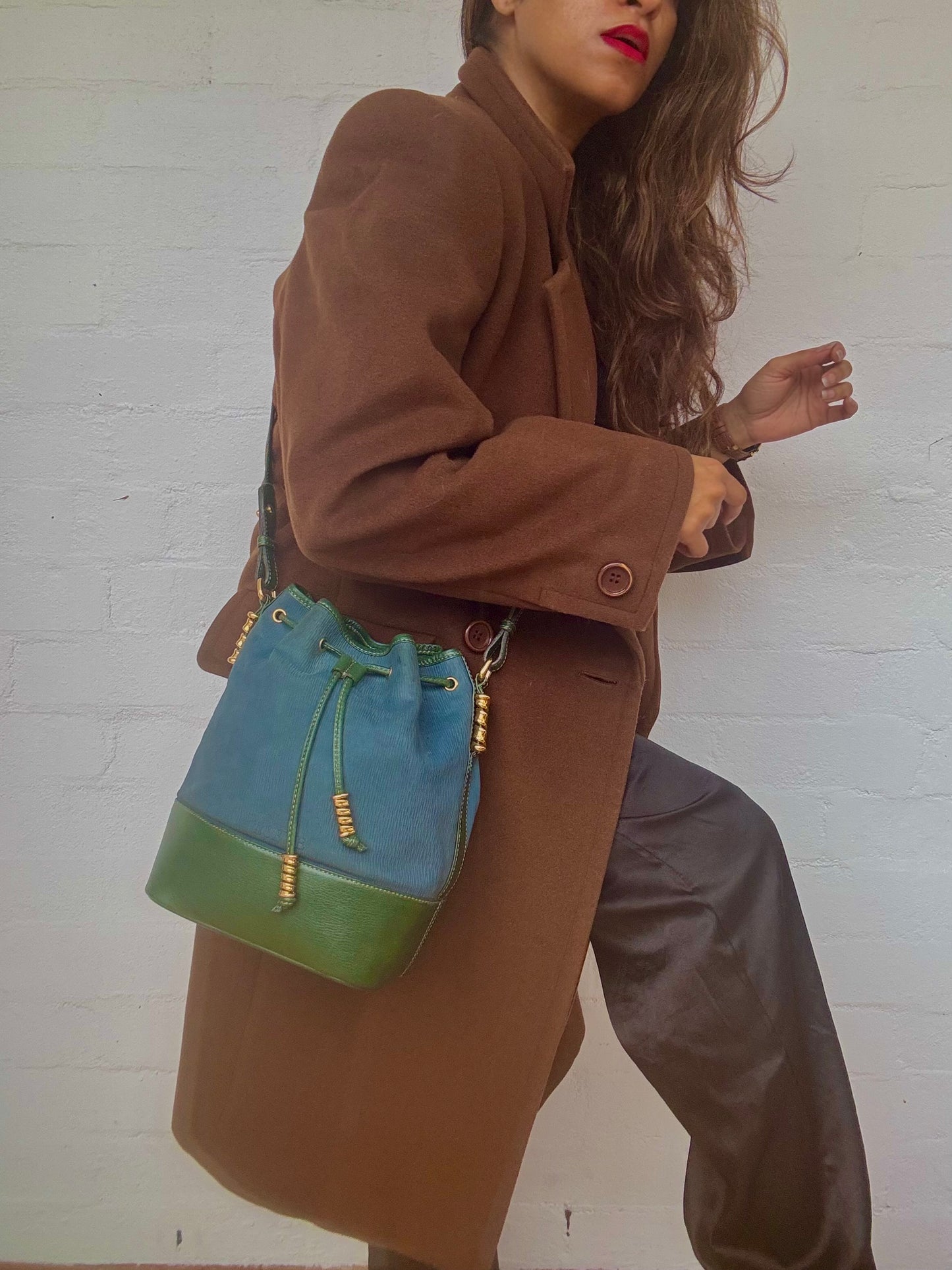 Rare Vintage Loewe Velazquez Bucket Bag
