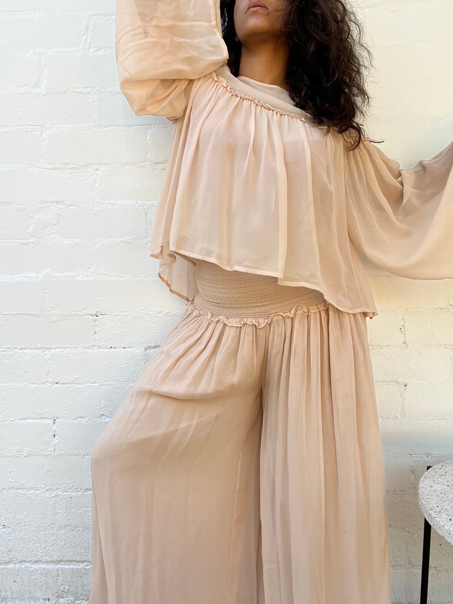 Flannel Silk Set