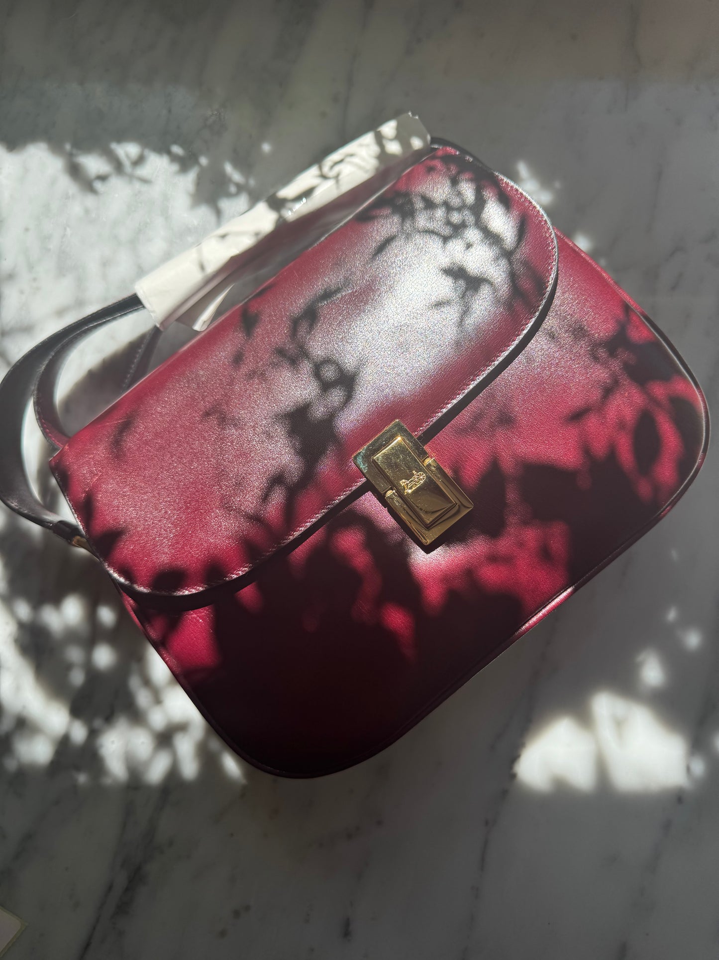 Rare Authentic Vintage Celine Box Bag