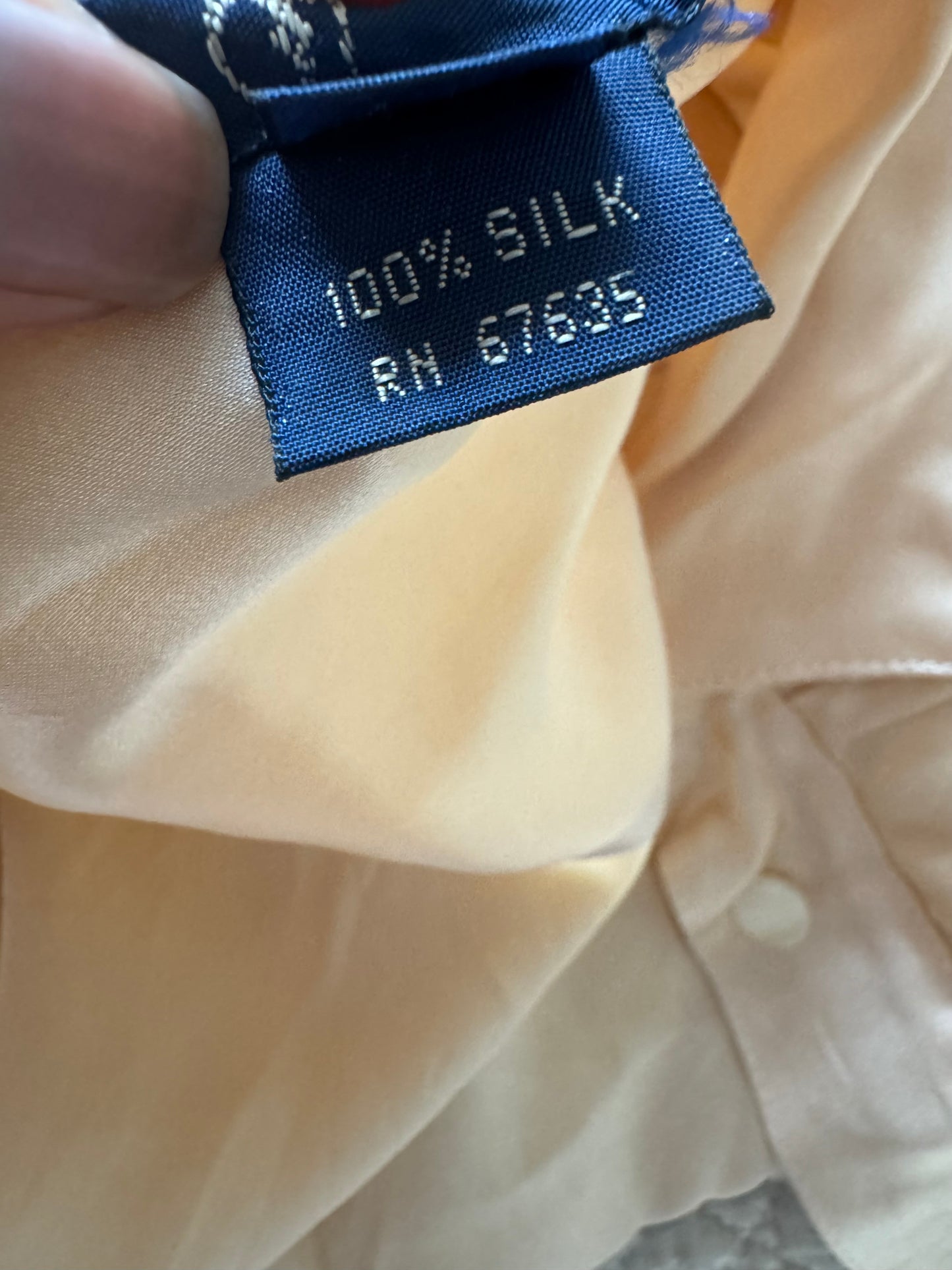 Vintage Ralph Lauren Silk Blouse