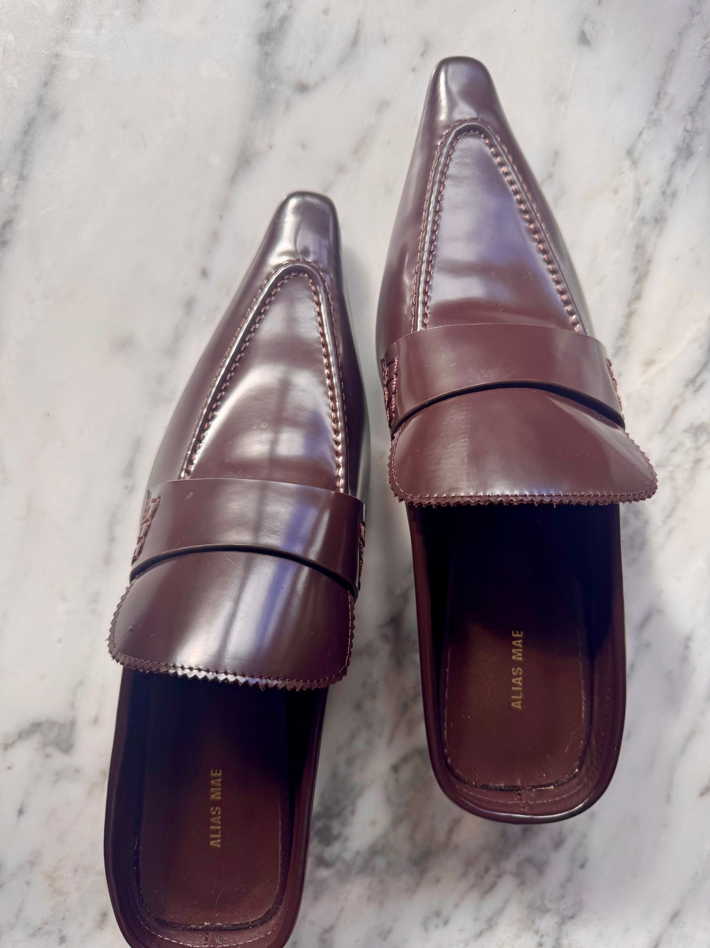 Alias Mae - Taja Mules Dark Brown