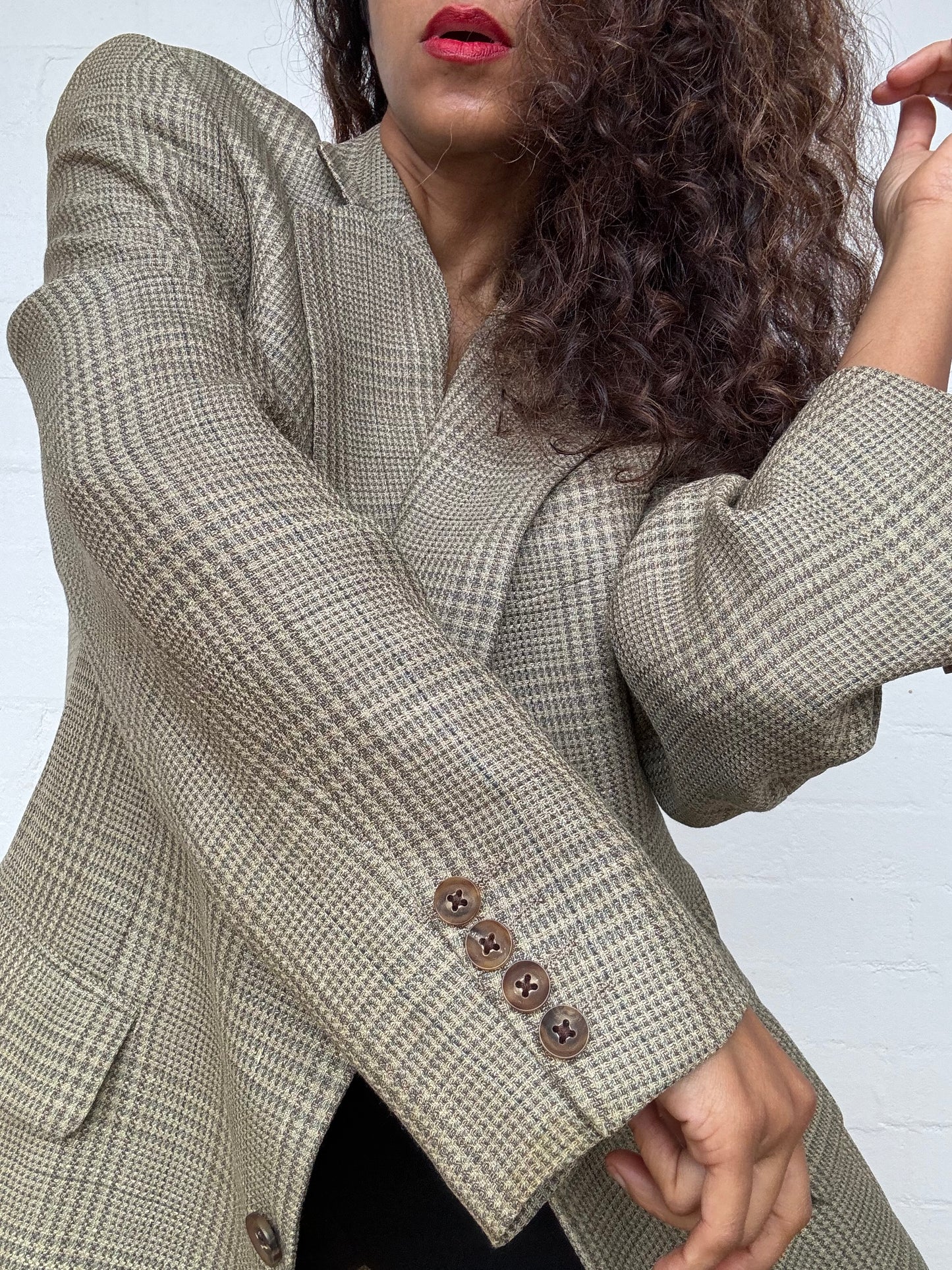 Vintage Burberry’s Check Blazer