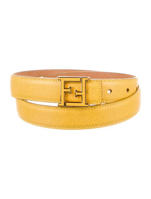 Fendi Skinny Leather Belt Kit