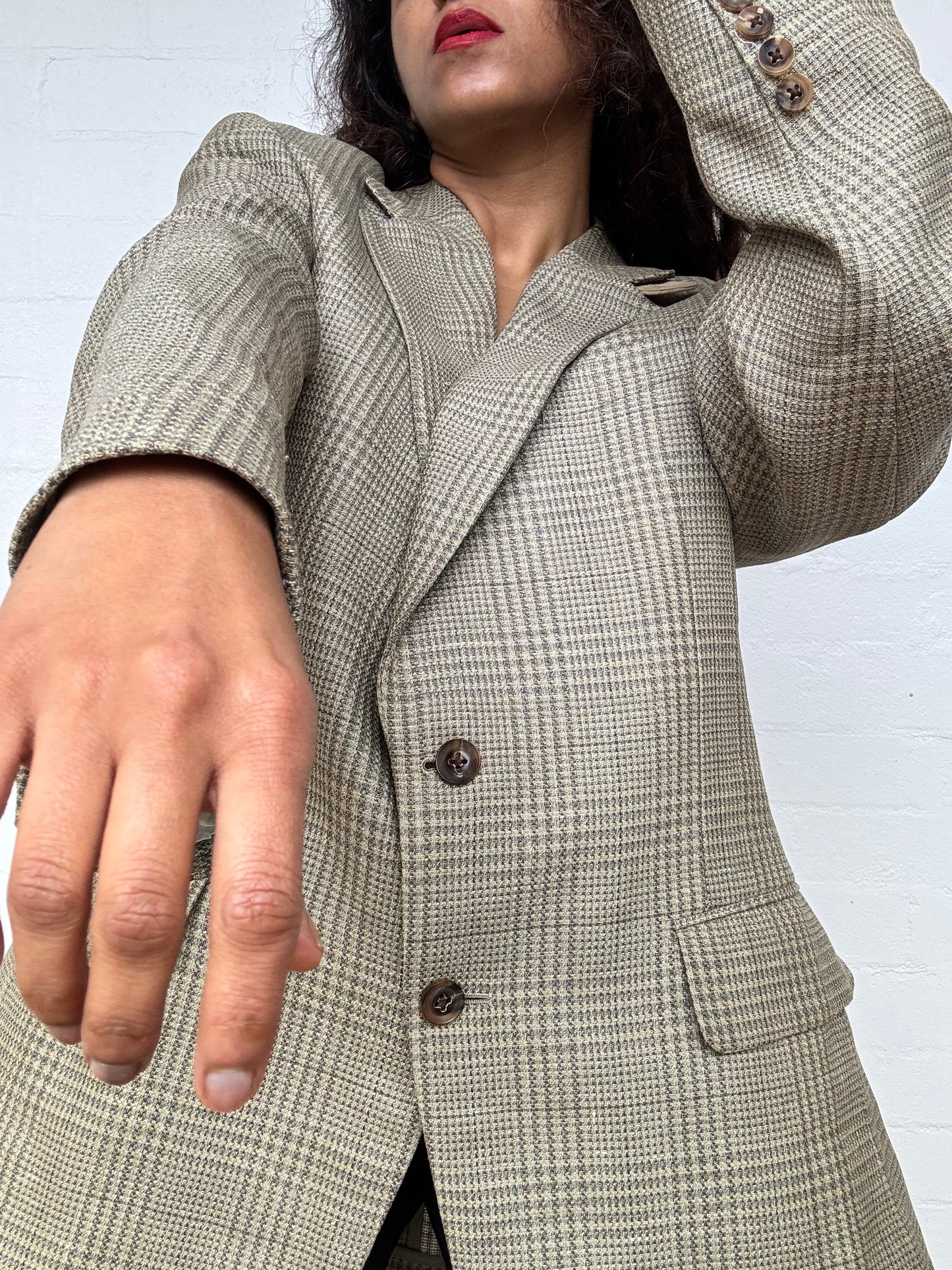 Vintage Burberry’s Check Blazer