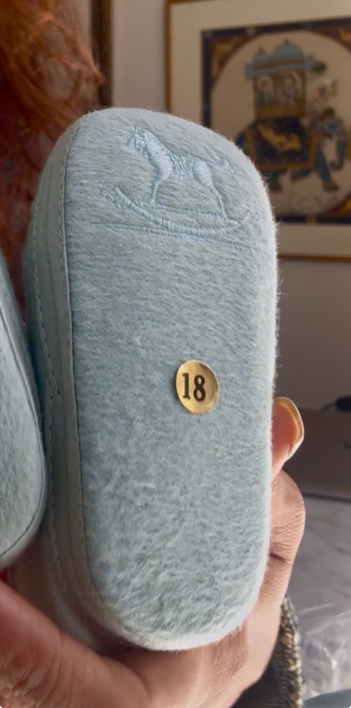 Vintage Hermès Baby Booties