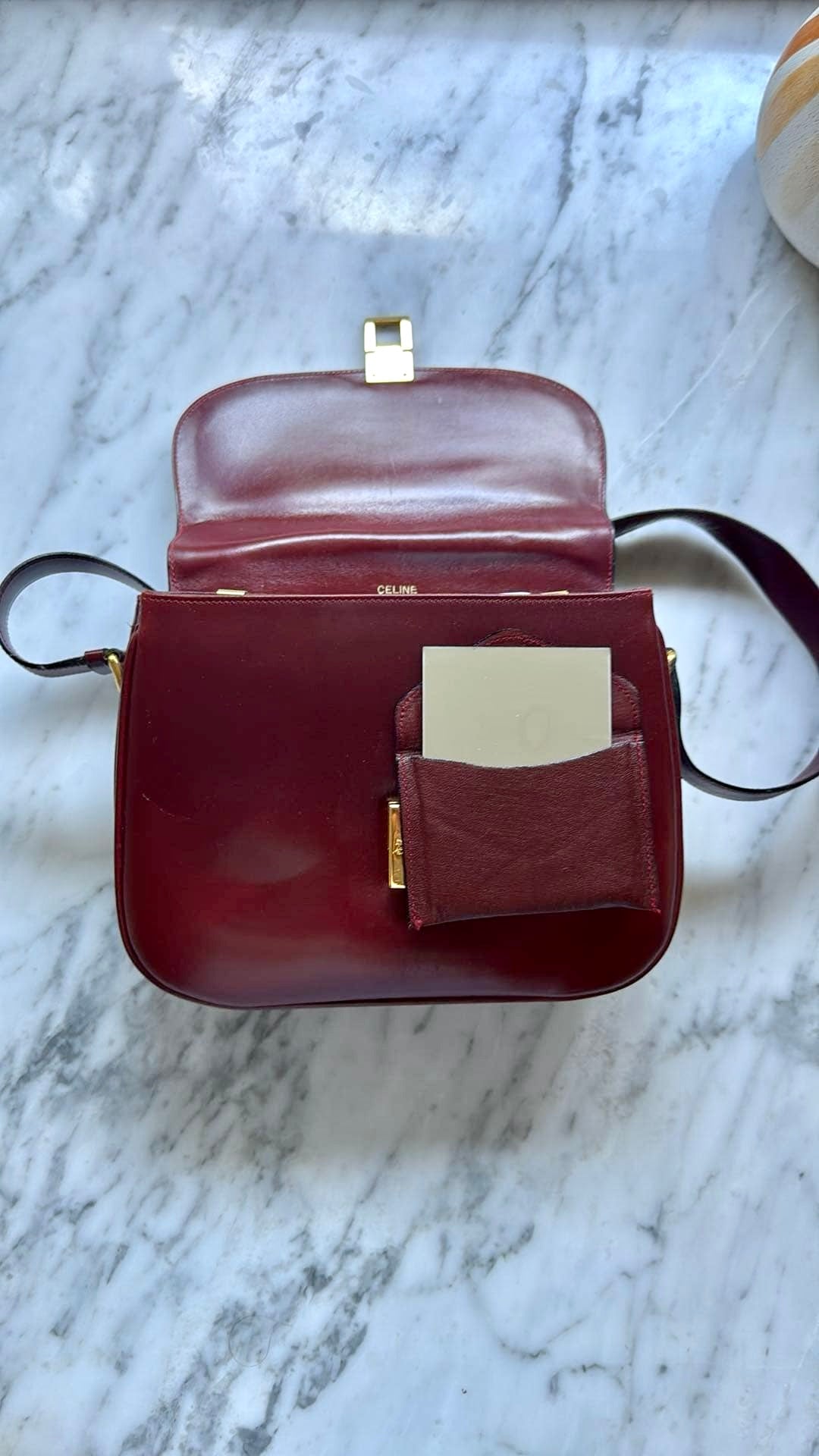 Rare Authentic Vintage Celine Box Bag