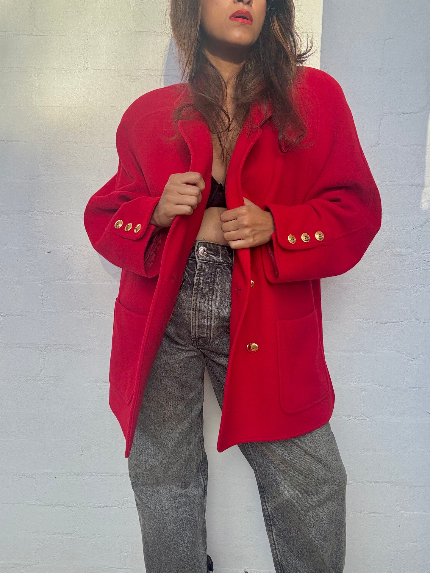 Vintage Lampert Cashmere Coat - Made in England