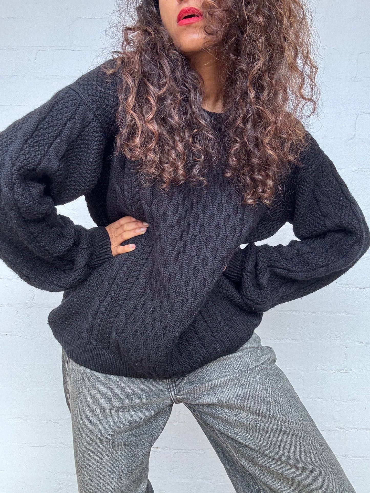 Juliette Hogan Merino Cable Knit Jumper