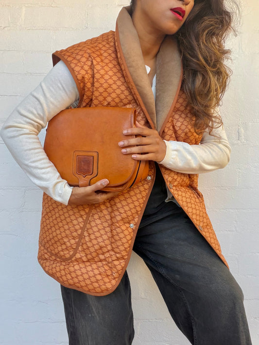 Vintage Celine Leather Bag