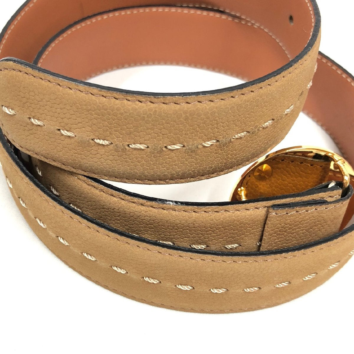 Rare CELINE Star Ball Buckle Belt