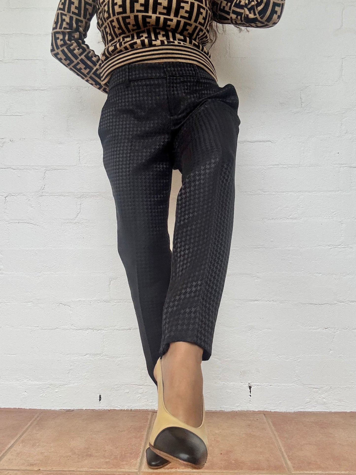 Gucci Wool & Silk Trousers