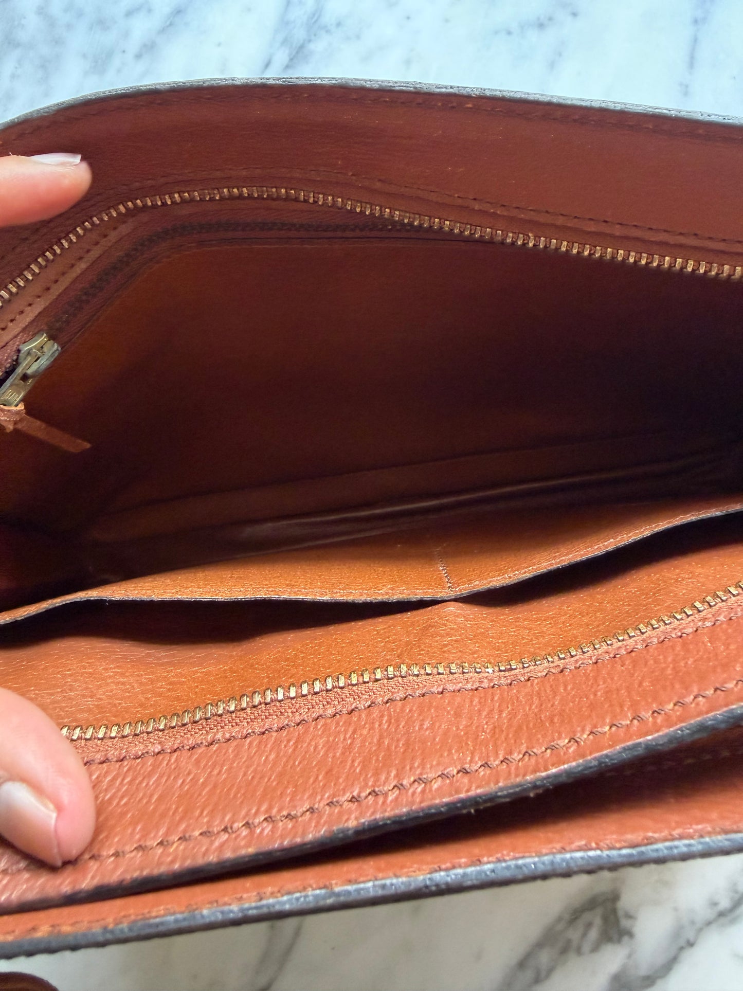 Louis Vuitton Enghien leather handbag