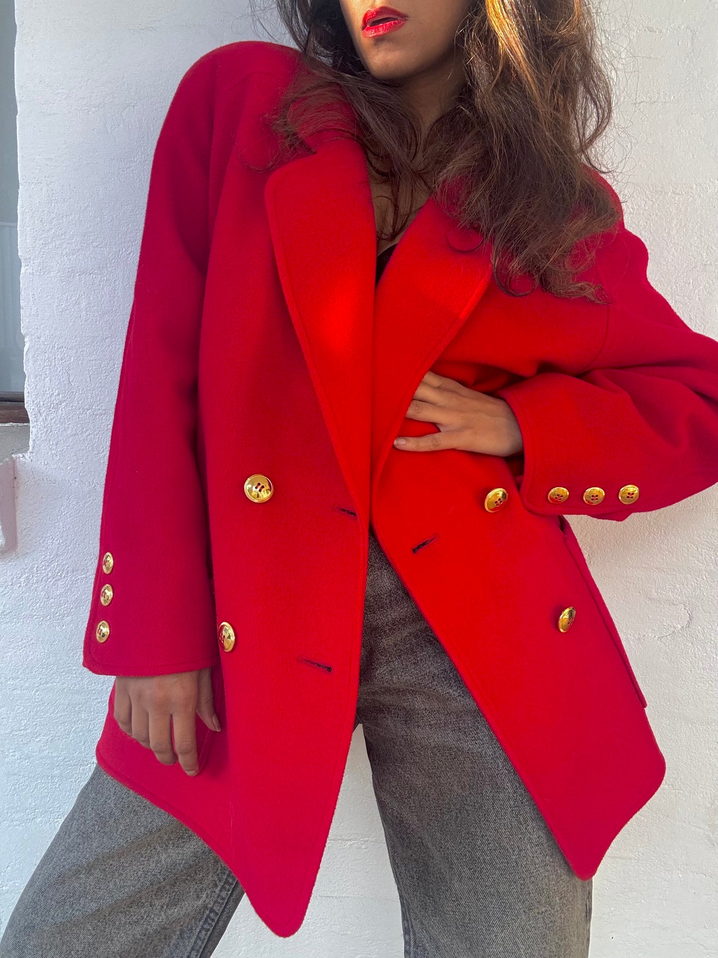Vintage Lampert Cashmere Coat - Made in England