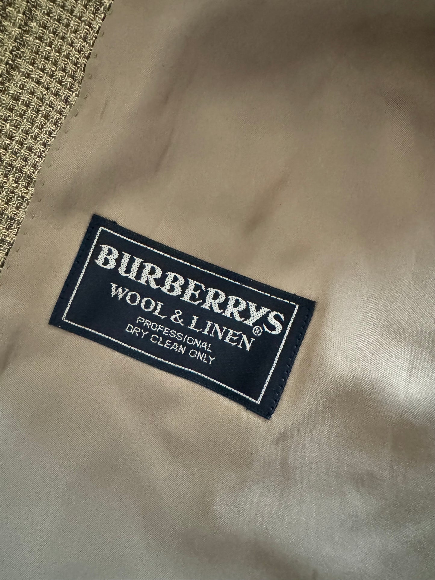 Vintage Burberry’s Check Blazer