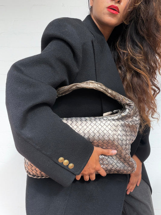 BOTTEGA VENETA Intrecciato Leather Handbag