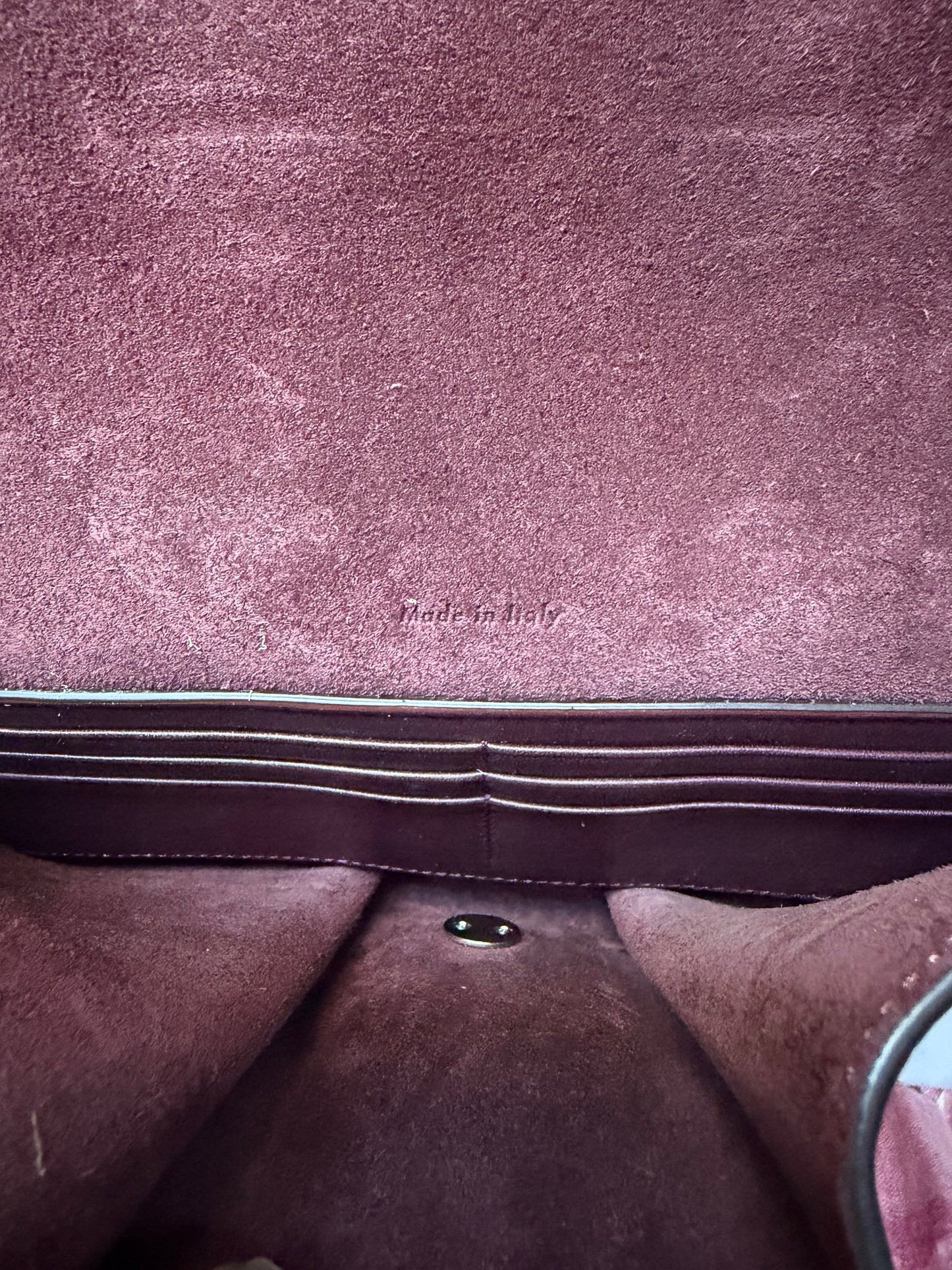 Rare Celine Curved Flap Shoulder Bag