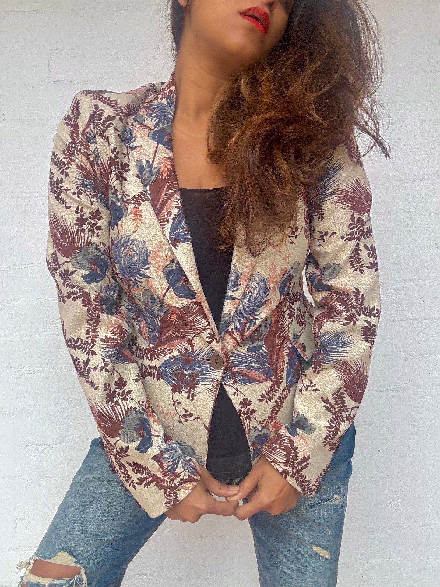Mos Mosh Printed Blazer