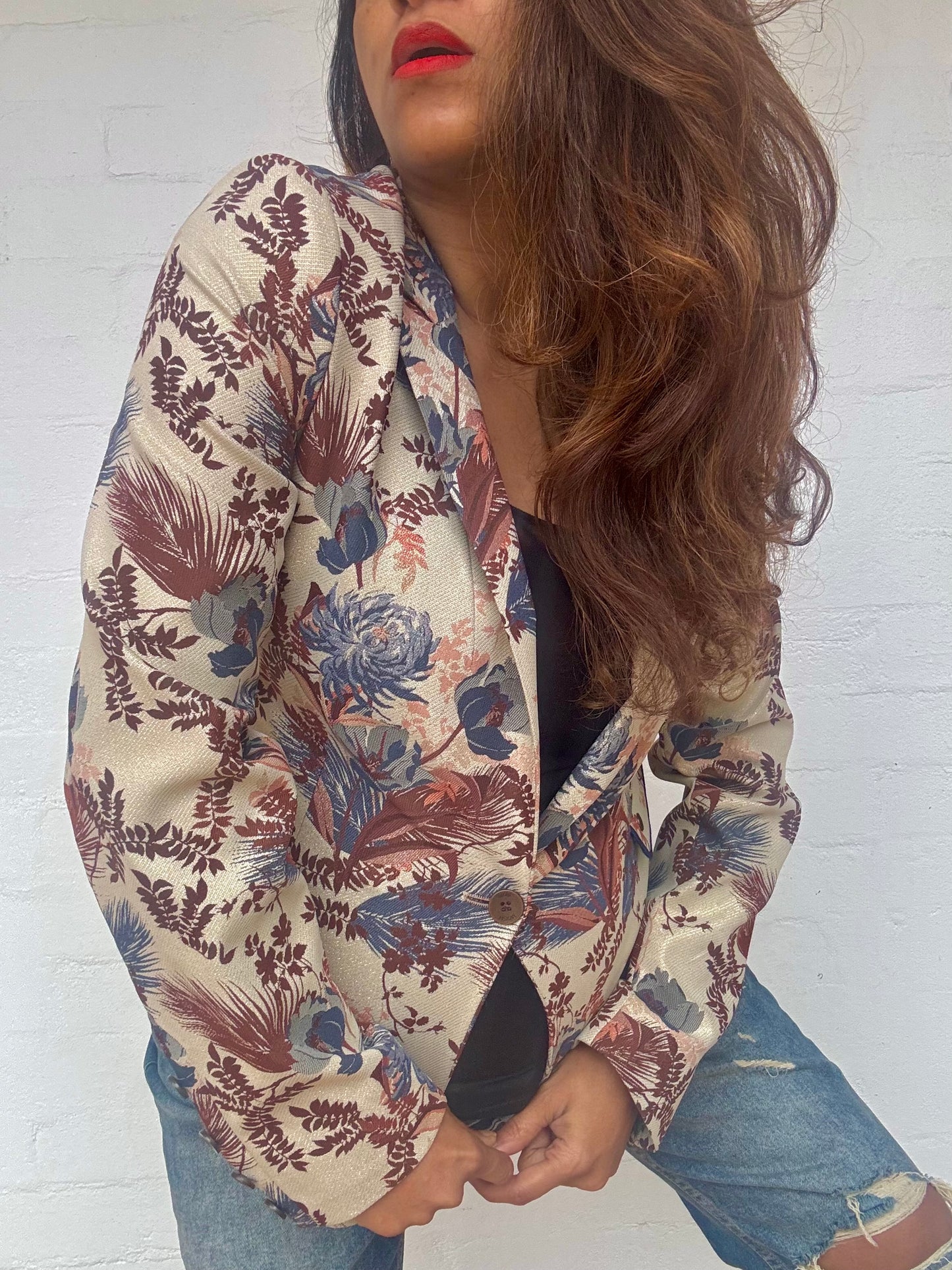 Mos Mosh Printed Blazer