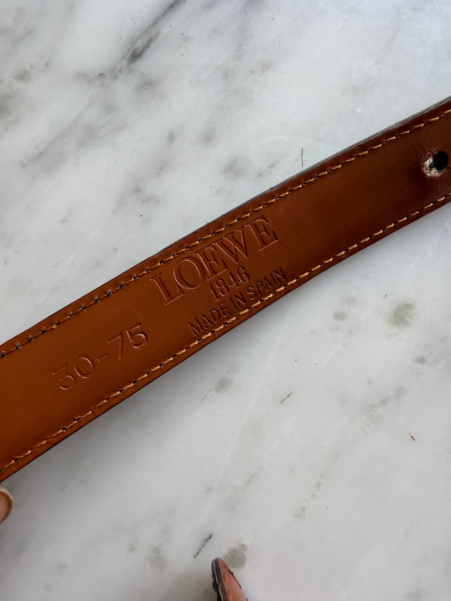 Rare Vintage Loewe Belt