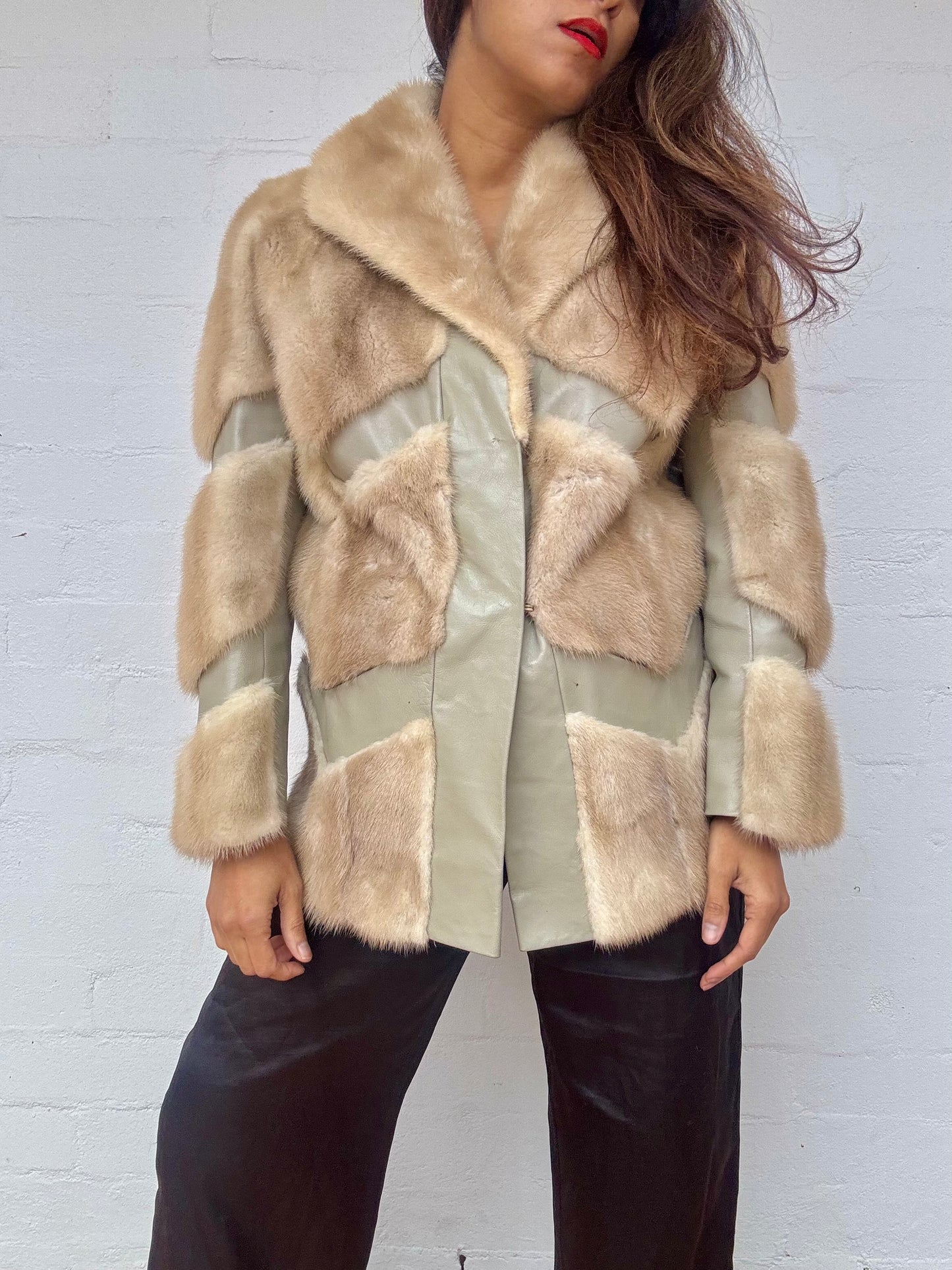 Vintage 1970s Fur Coat