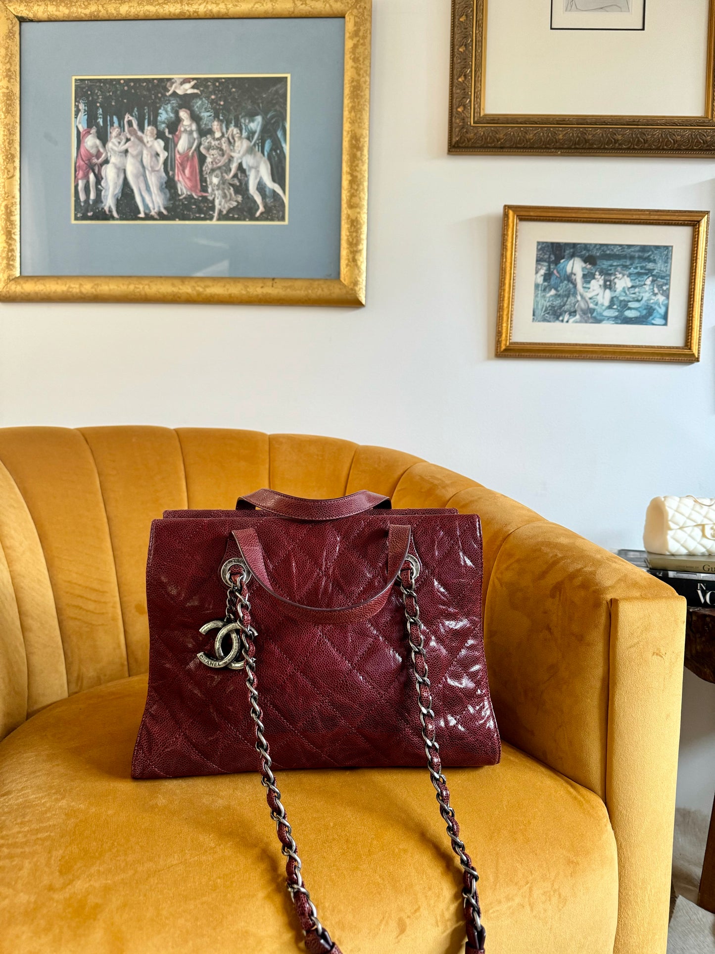 Chanel Paris-Edinburgh CC Crave Tote w/ Authenticity Card (Copy)