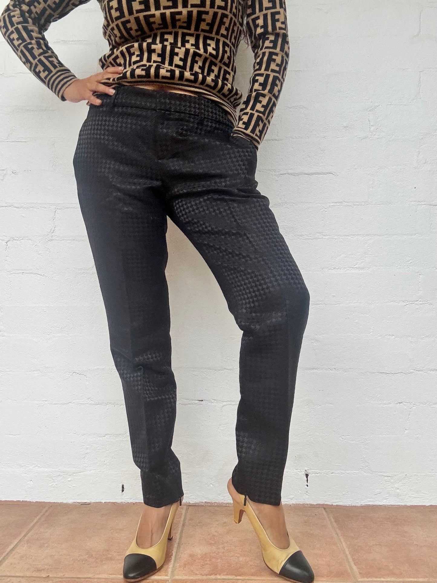 Gucci Wool & Silk Trousers