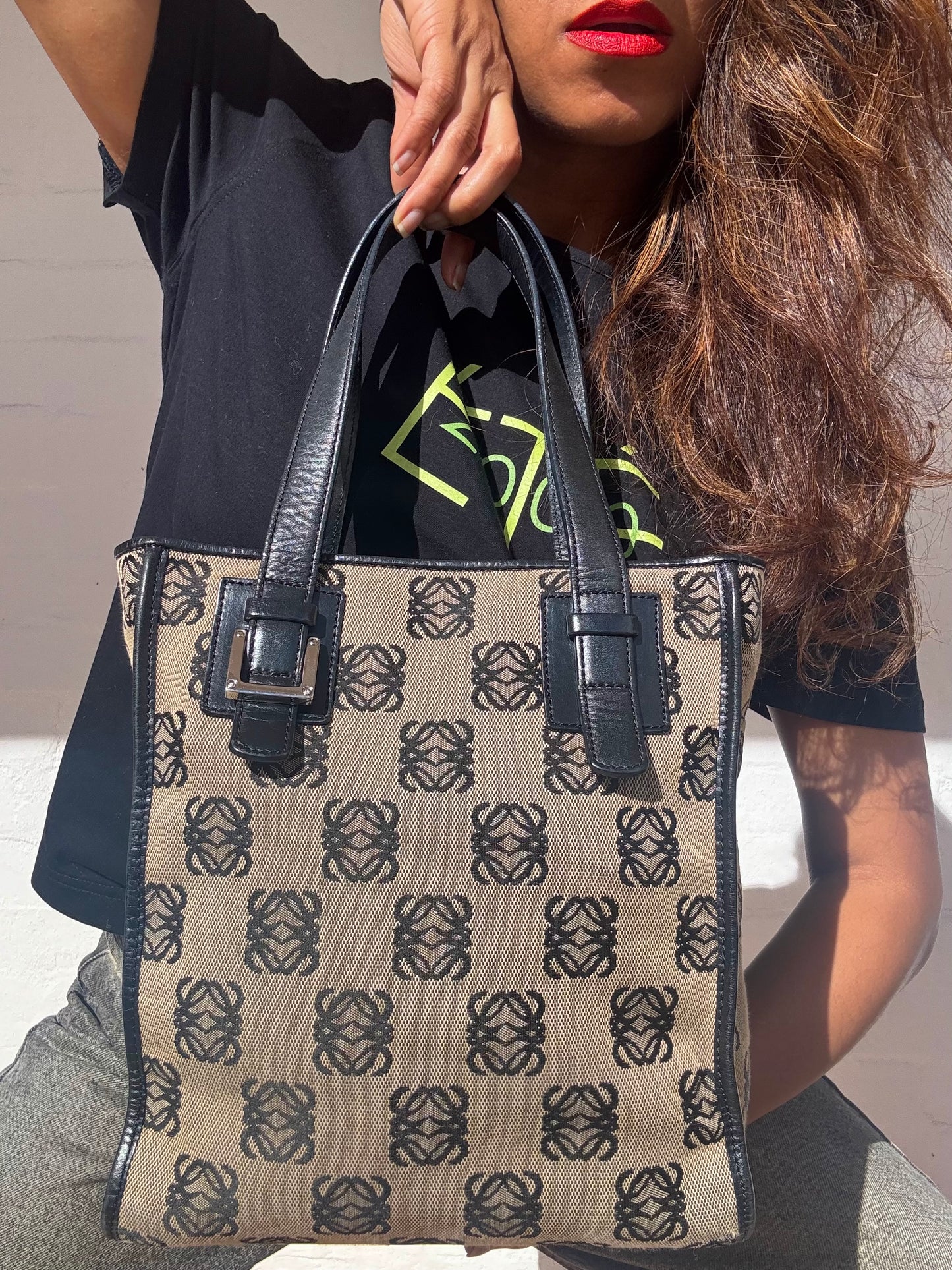 Vintage LOEWE Anagram Handbag