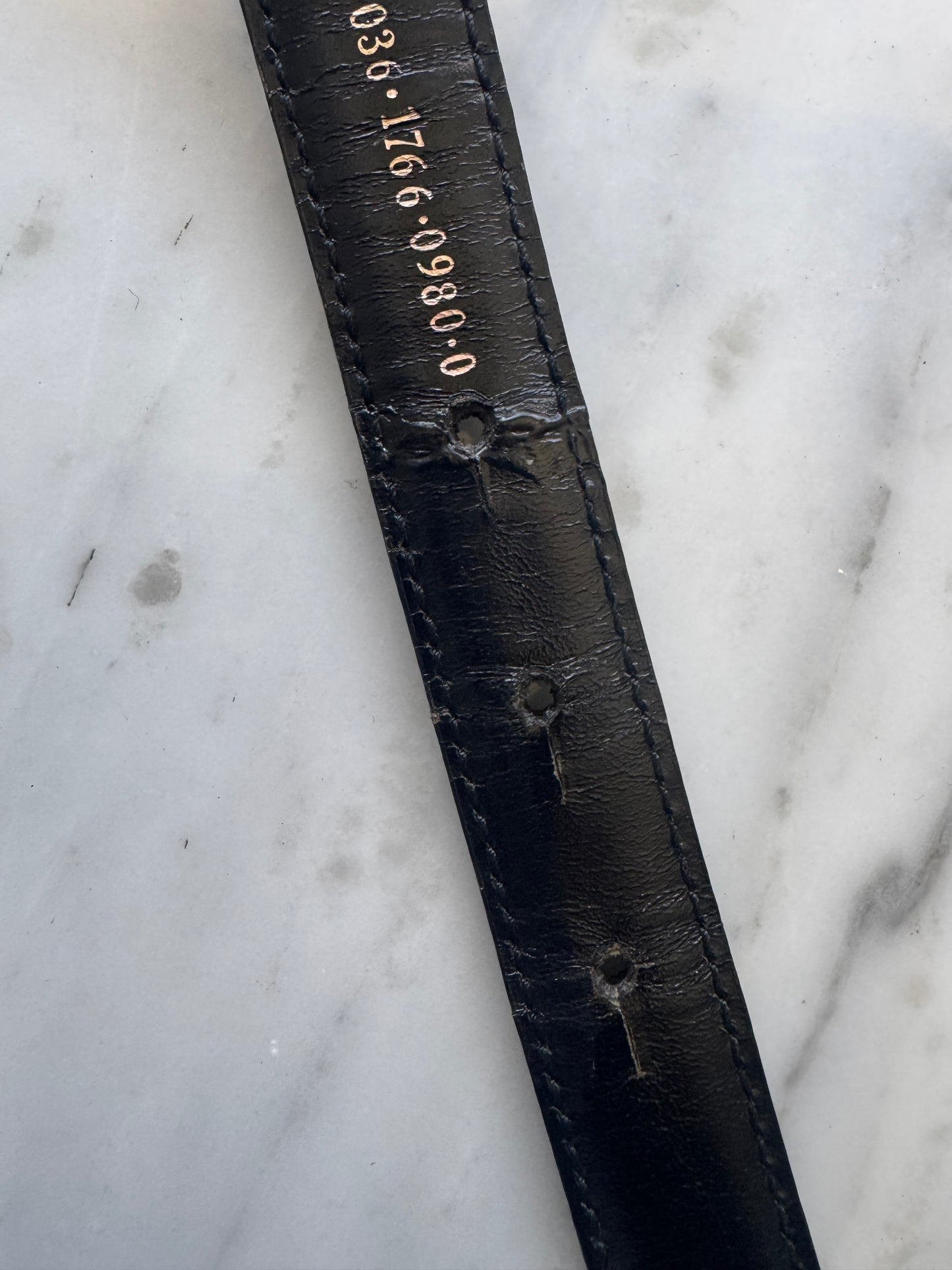 GUCCI Interlocking Leather Belt