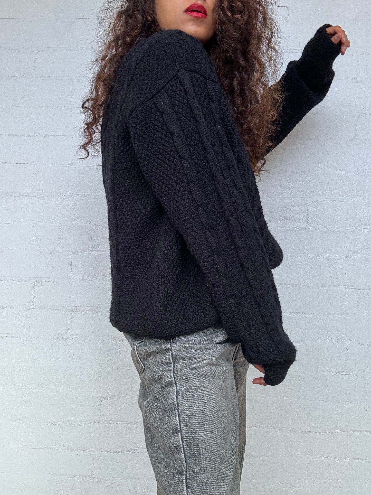 Juliette Hogan Merino Cable Knit Jumper