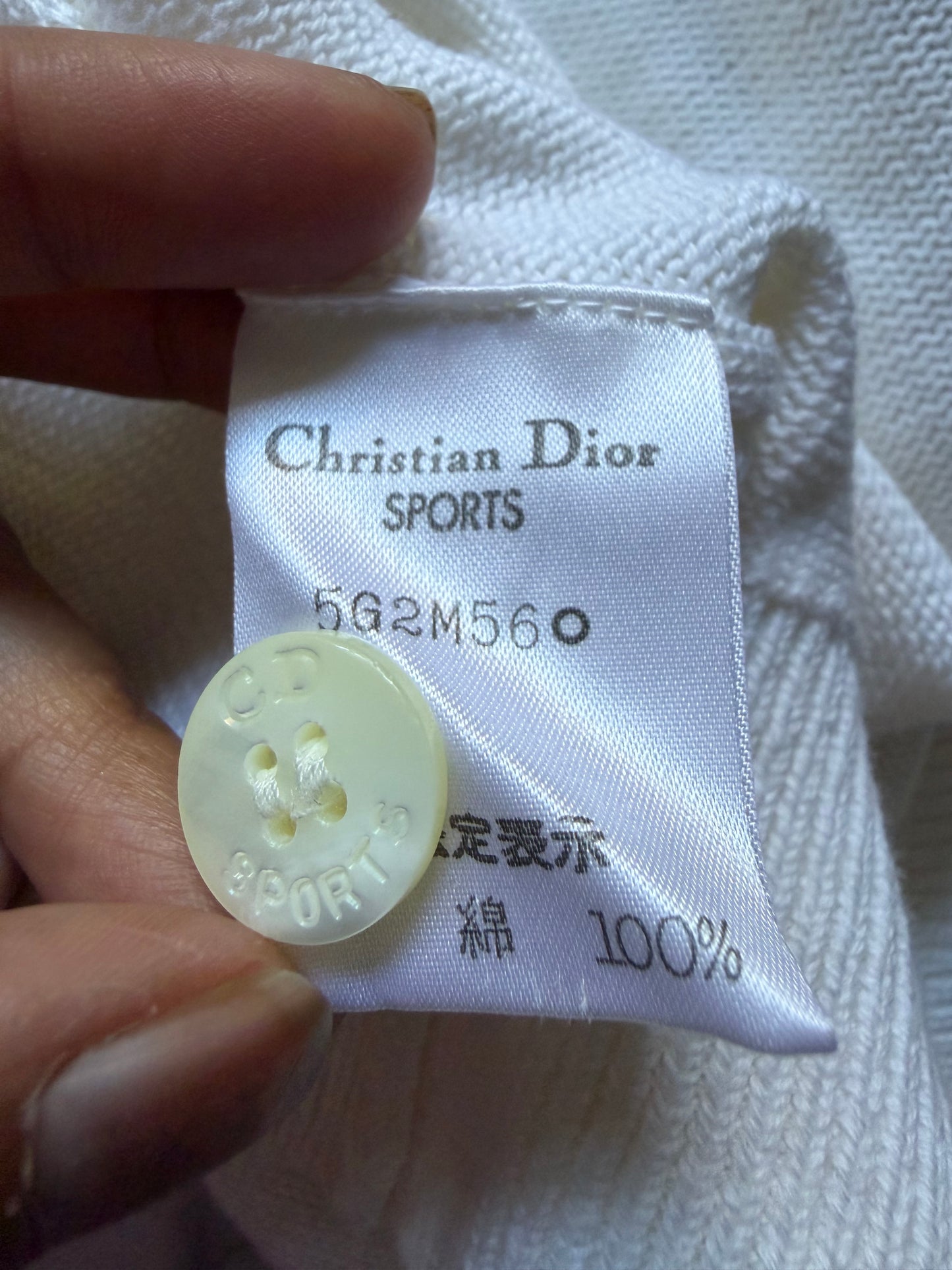 Rare Vintage Dior Embroidered Vest