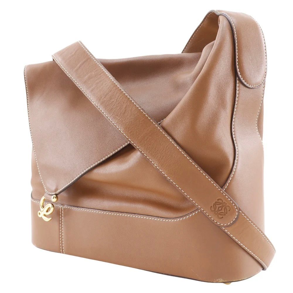 LOEWE Calfskin Bag - Brown