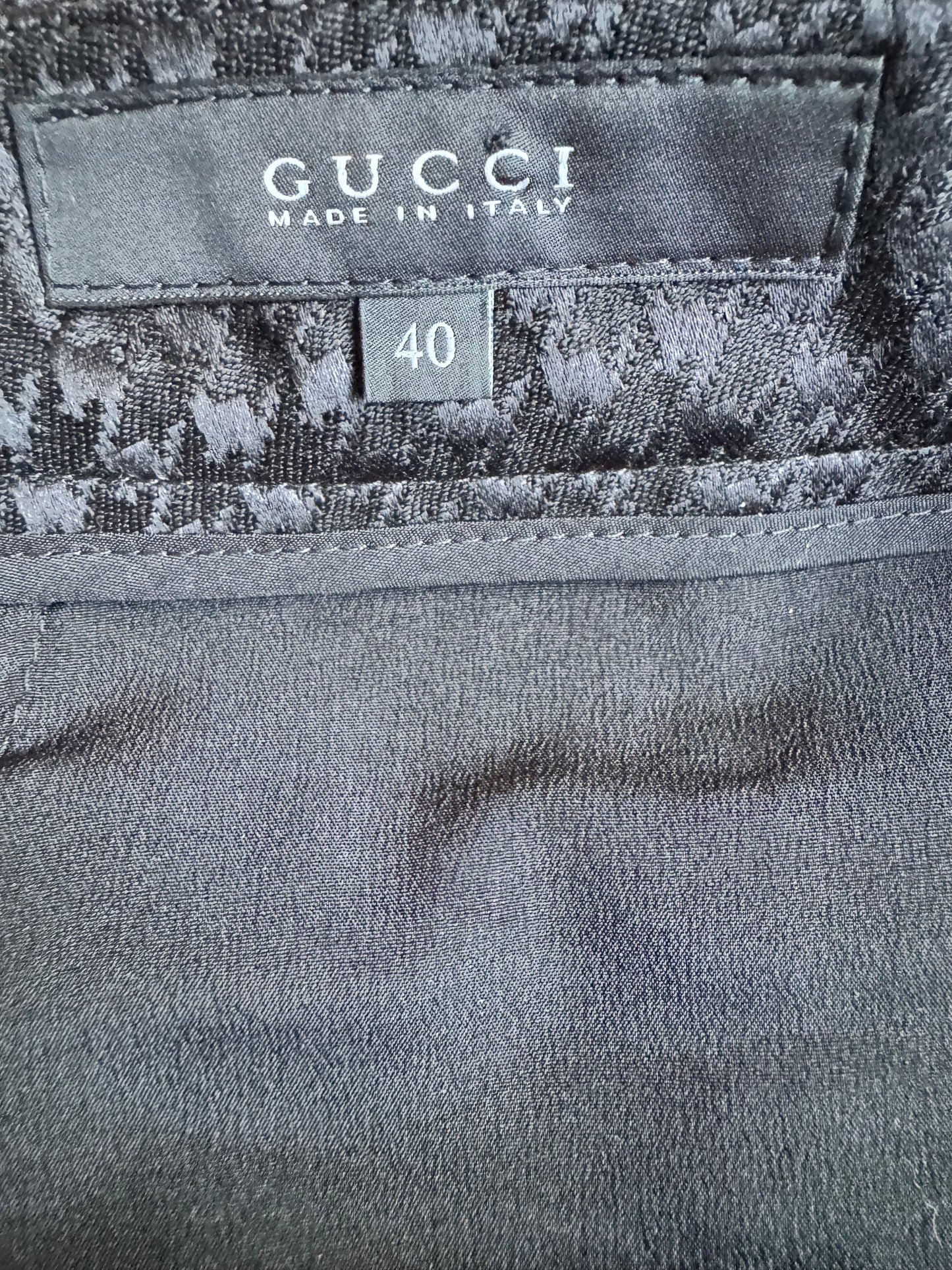Gucci Wool & Silk Trousers