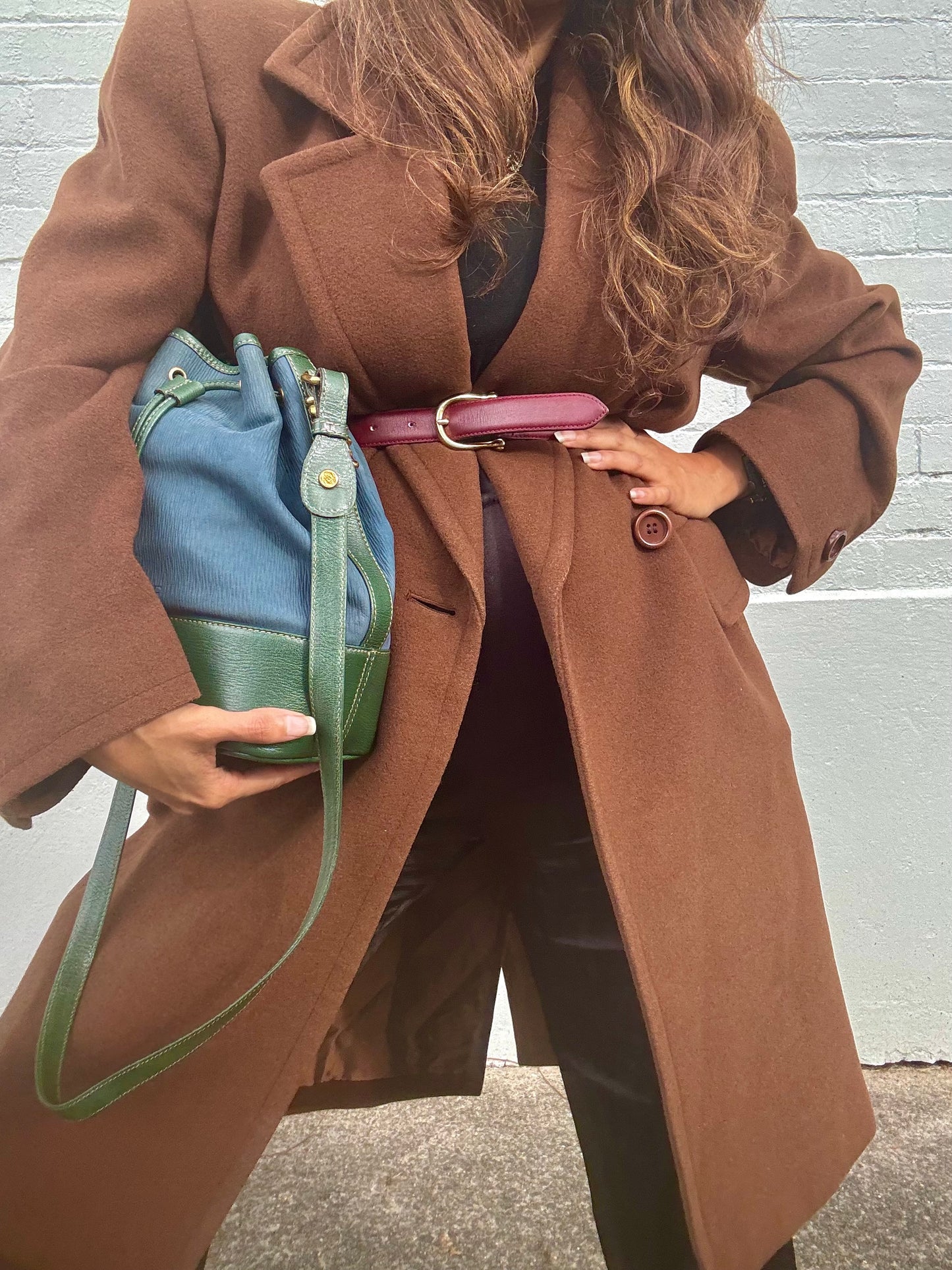 Rare Vintage Loewe Velazquez Bucket Bag
