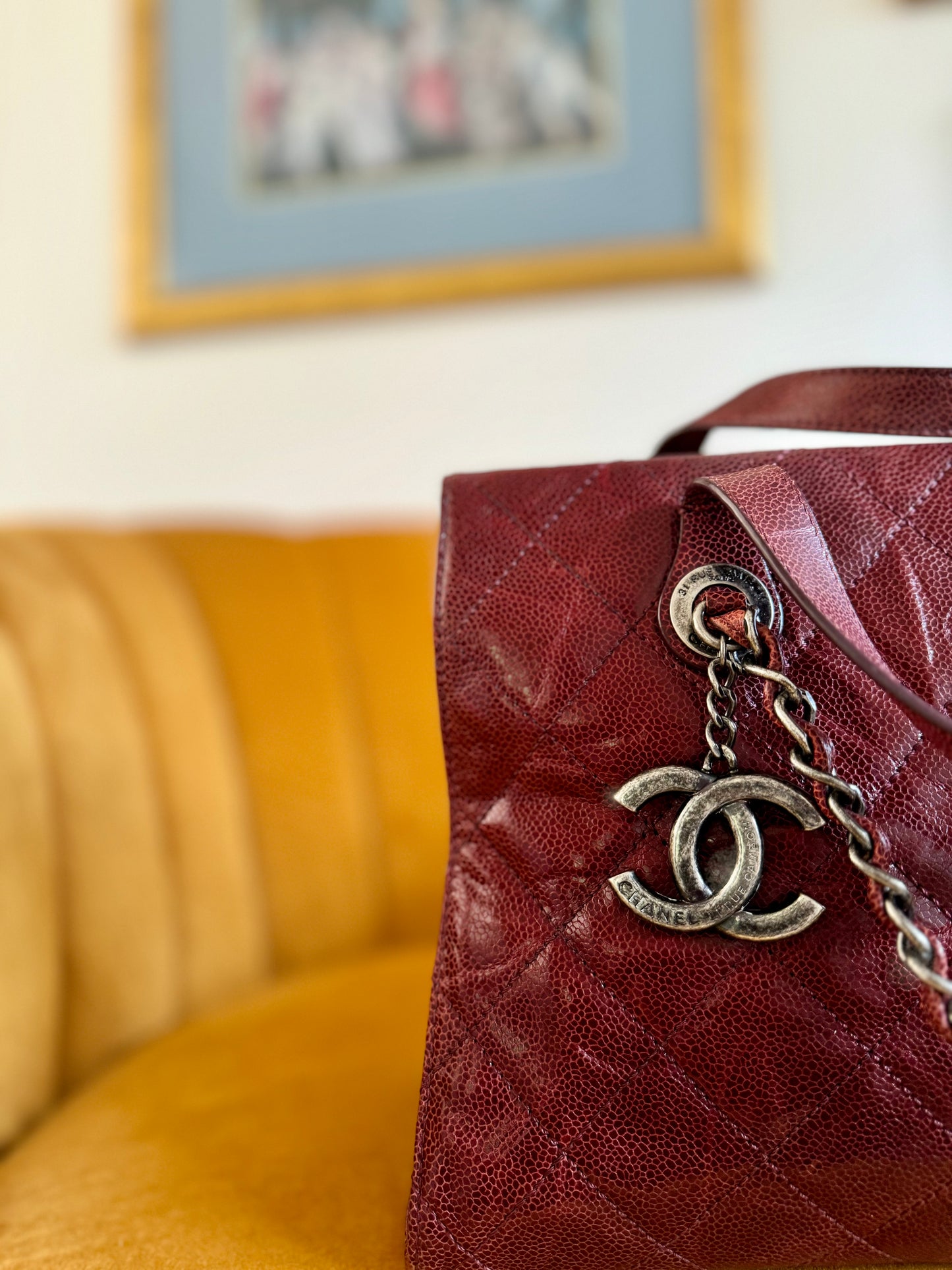 Chanel Paris-Edinburgh CC Crave Tote w/ Authenticity Card (Copy)