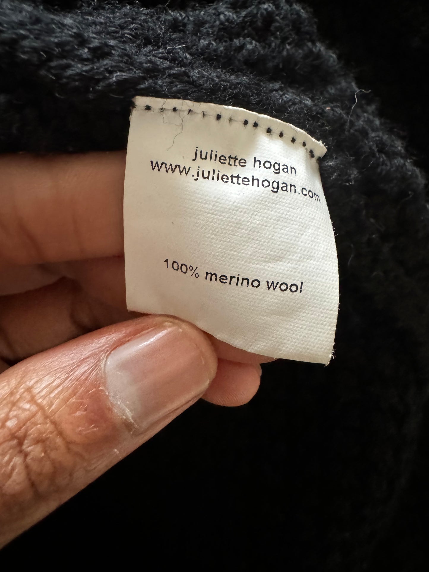 Juliette Hogan Merino Cable Knit Jumper