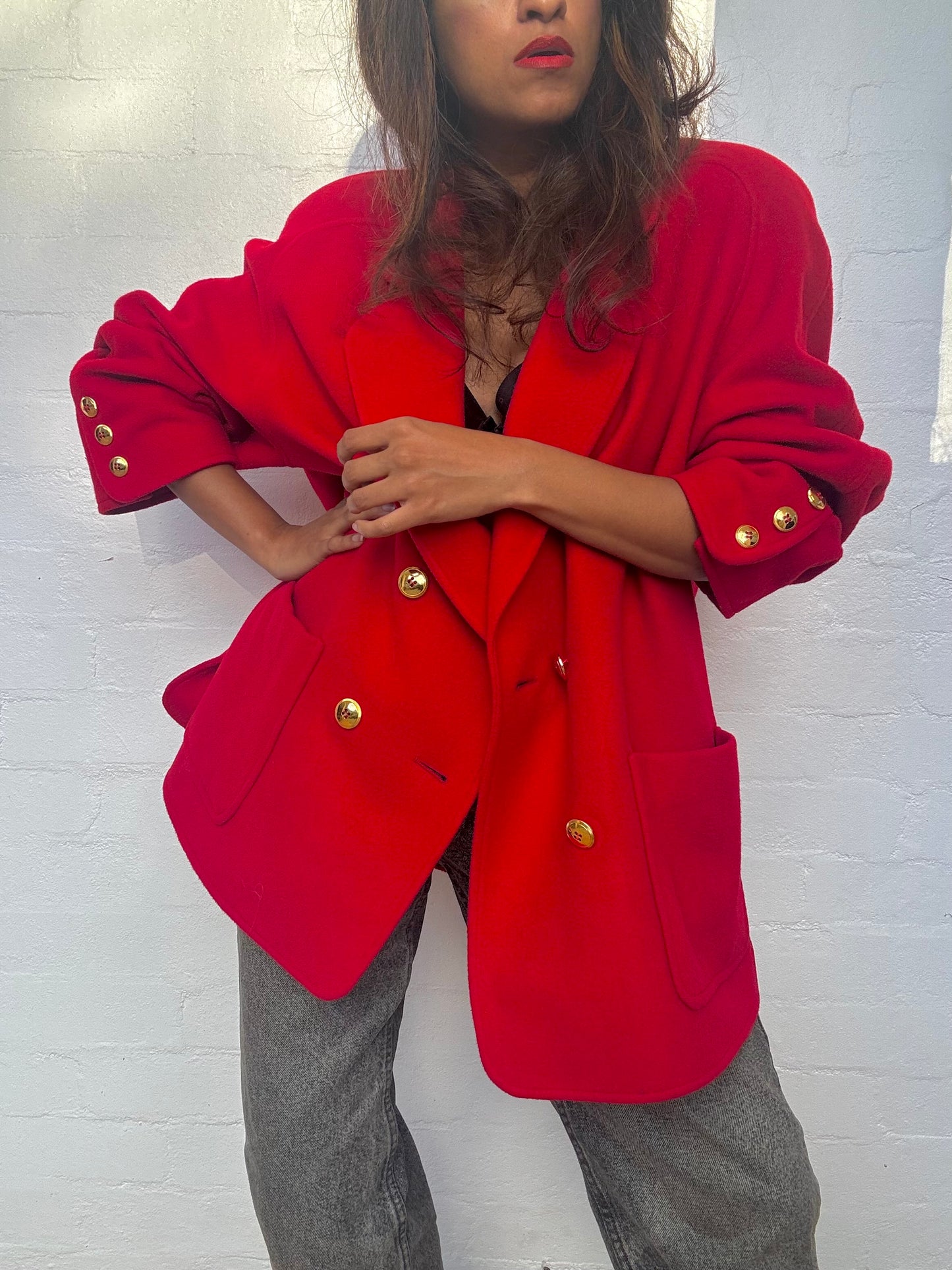 Vintage Lampert Cashmere Coat - Made in England