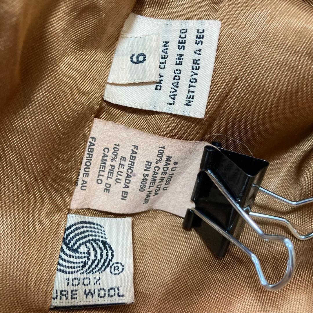 Super Rare Vintage Christian Dior Camel Coat