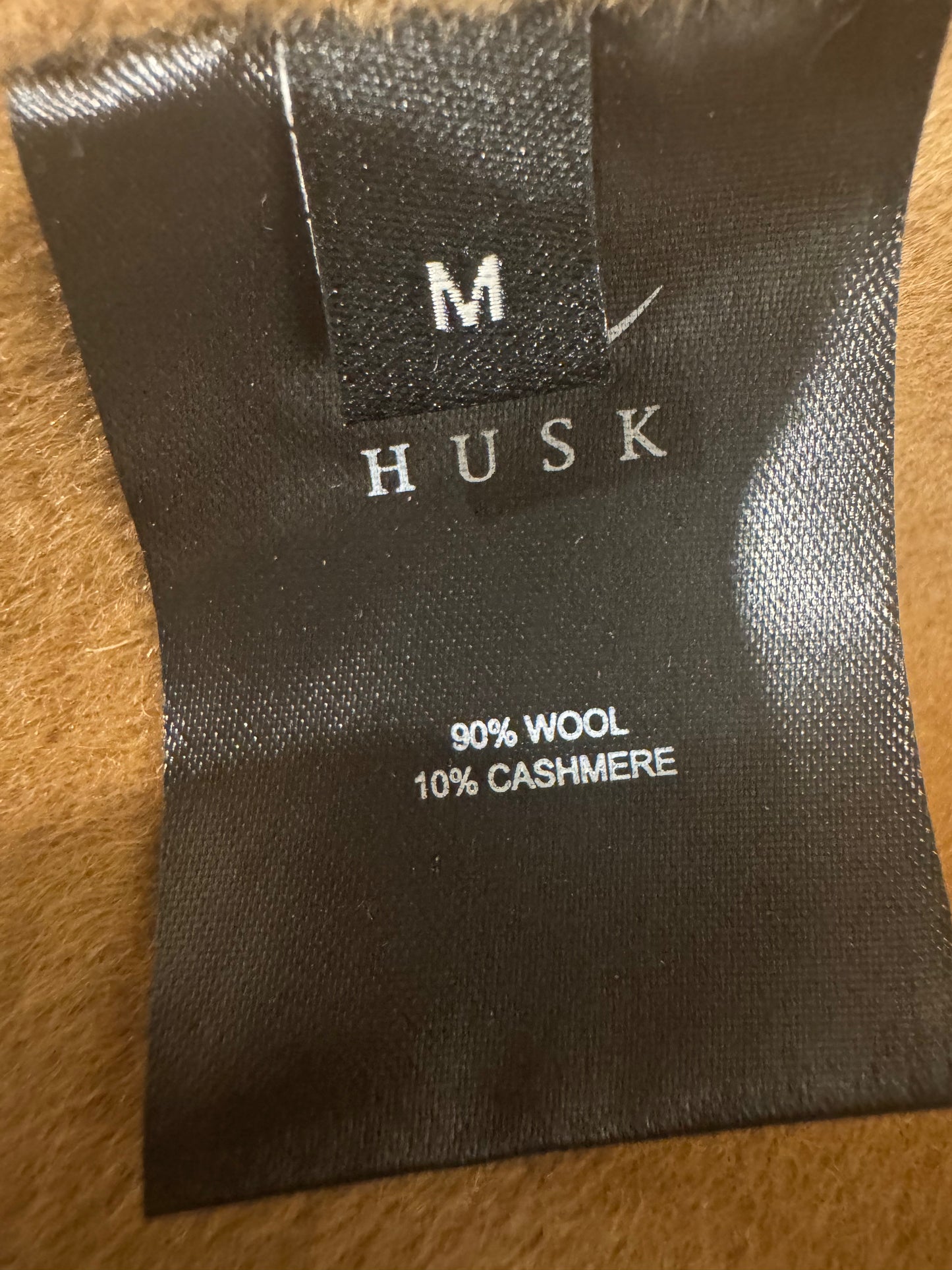 Husk Tuva Cashmere Coat - Camel