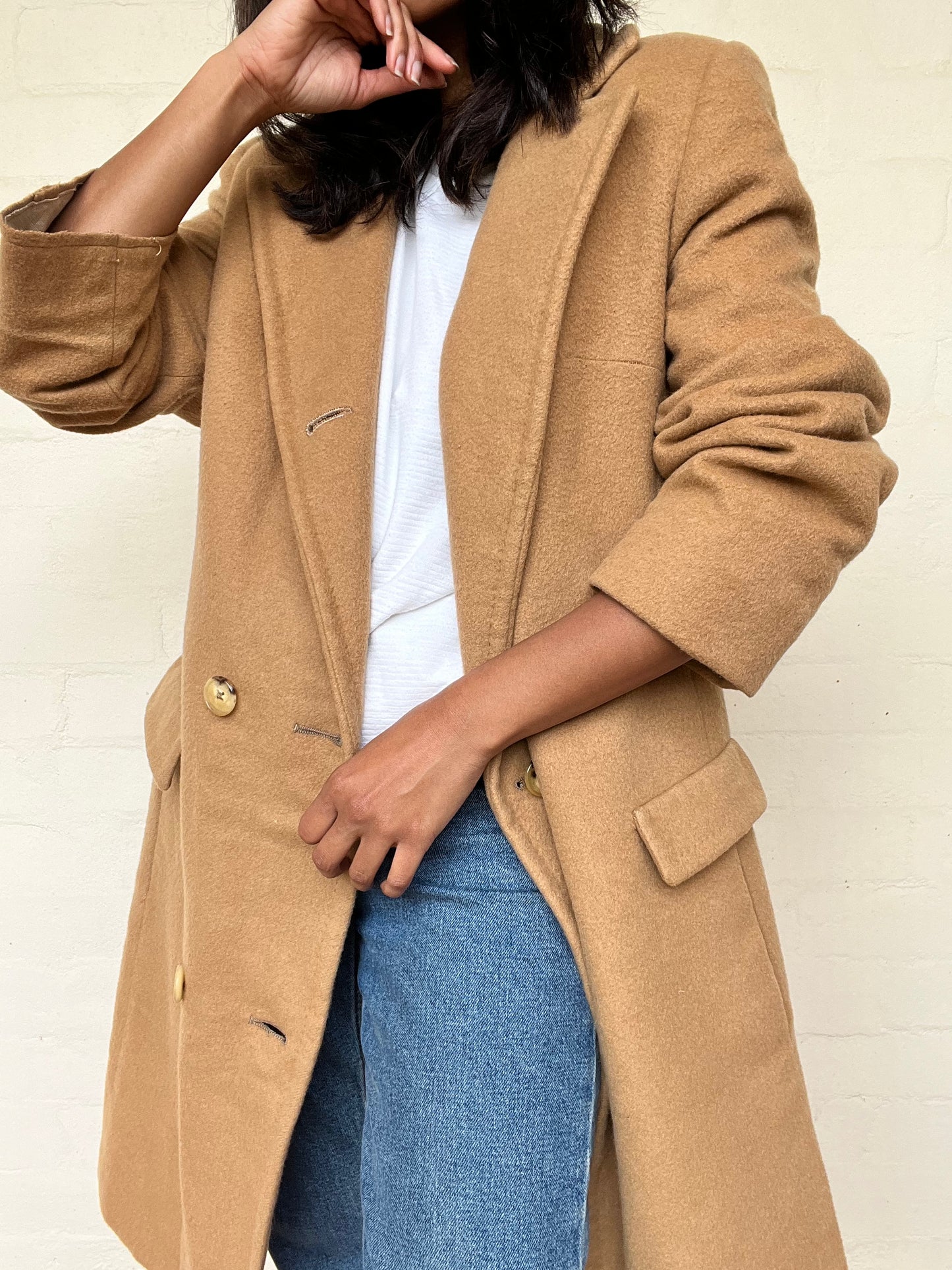 Vintage Pure Cashmere Coat