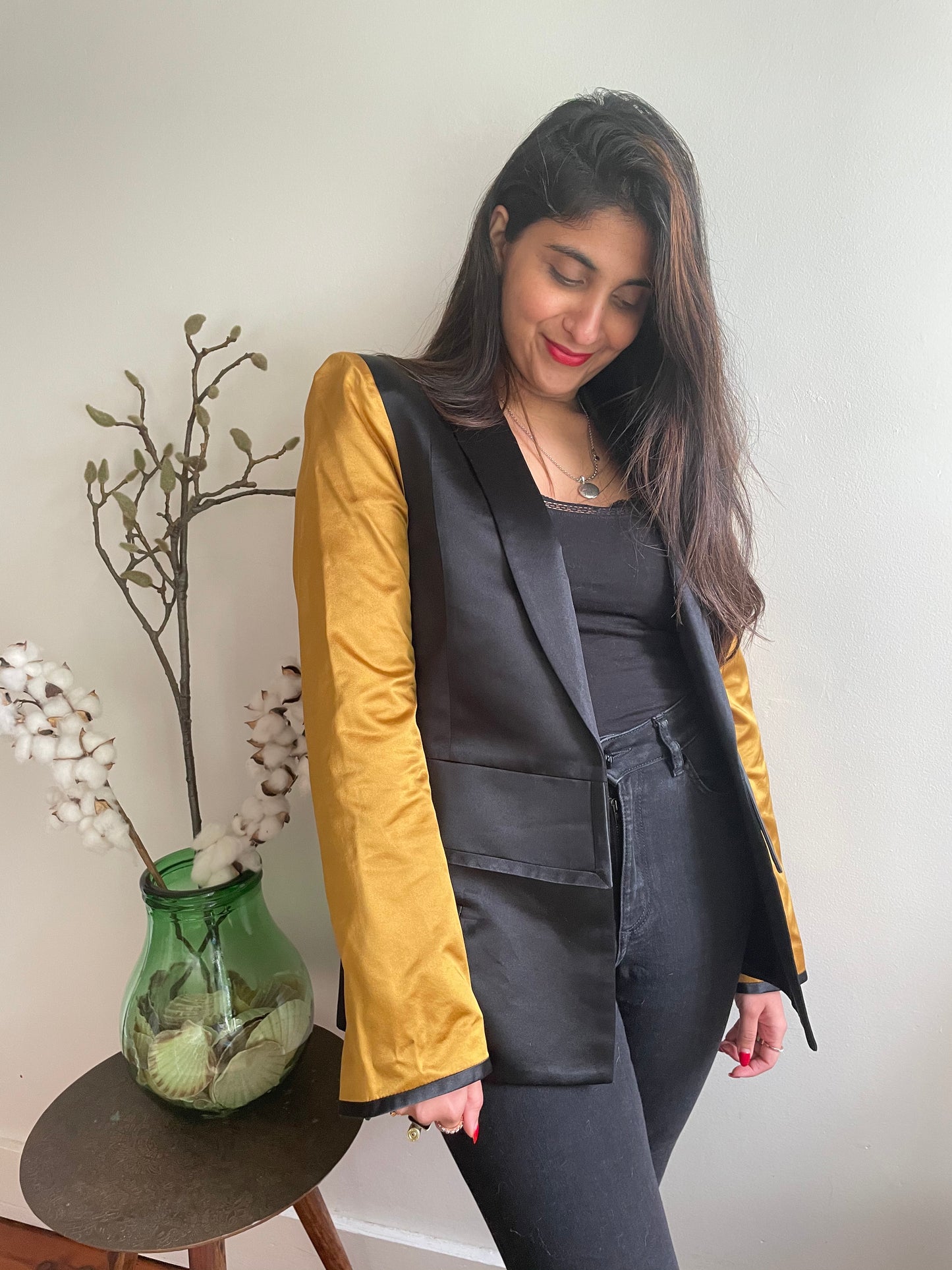 Ellery Duchess Satin Blazer