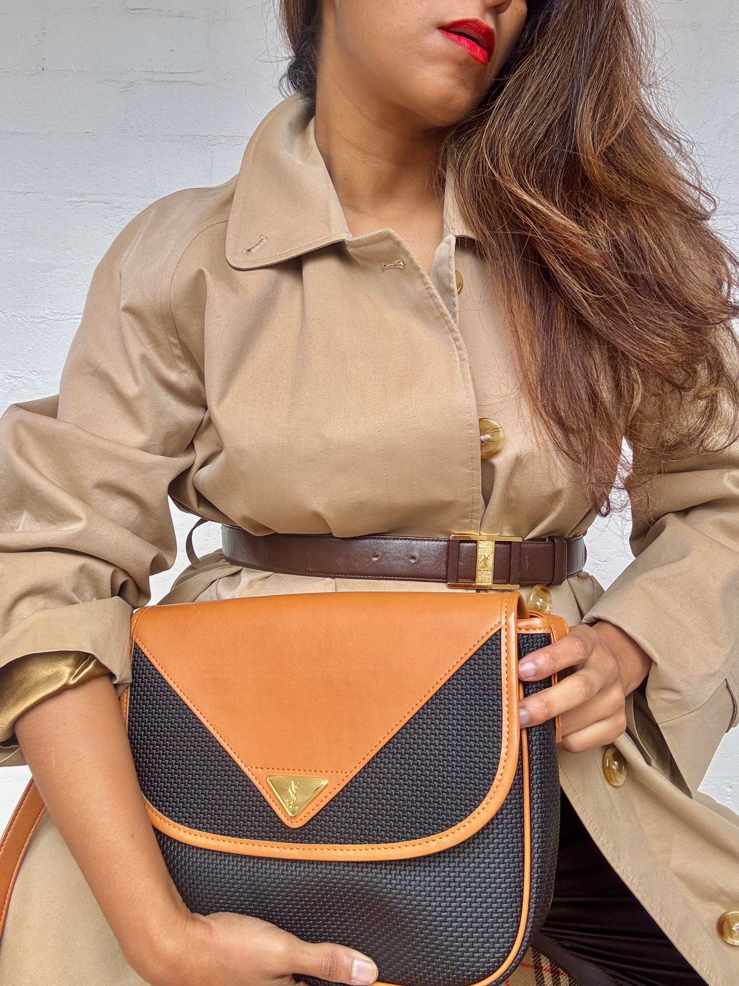 Authentic Vintage YSL Crossbody Bag