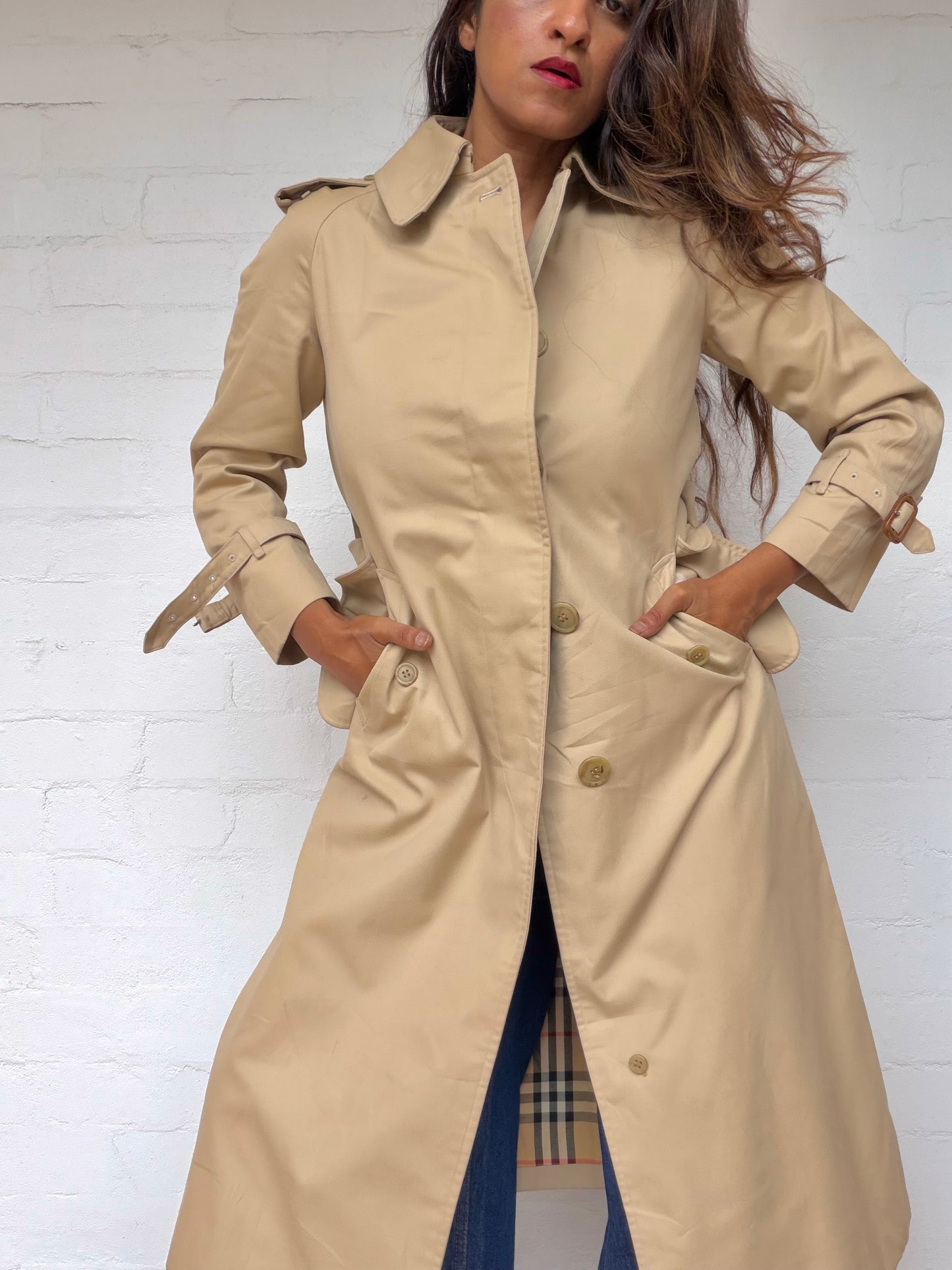 Burberry Trench Coat - Beige